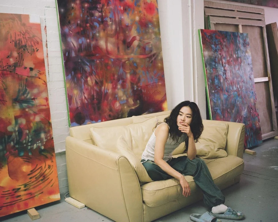 Artist Li Hei Di in her London Studio. Image via Artnet. - RADII