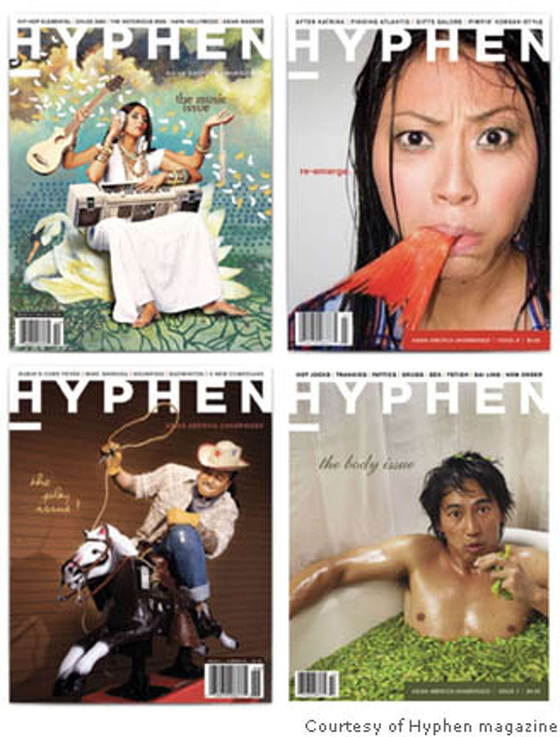 RADII highlights six printed zines magazines from AAPI on the Asian Chinese diaspora.