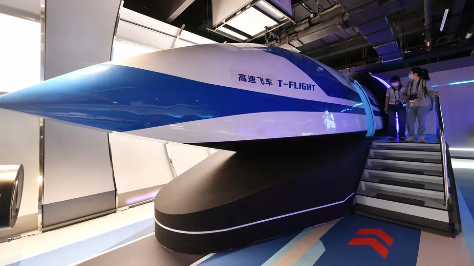 RADII looks at China's Hyperloop Maglex T-Flight train that's reaching Boeing airplane speeds.