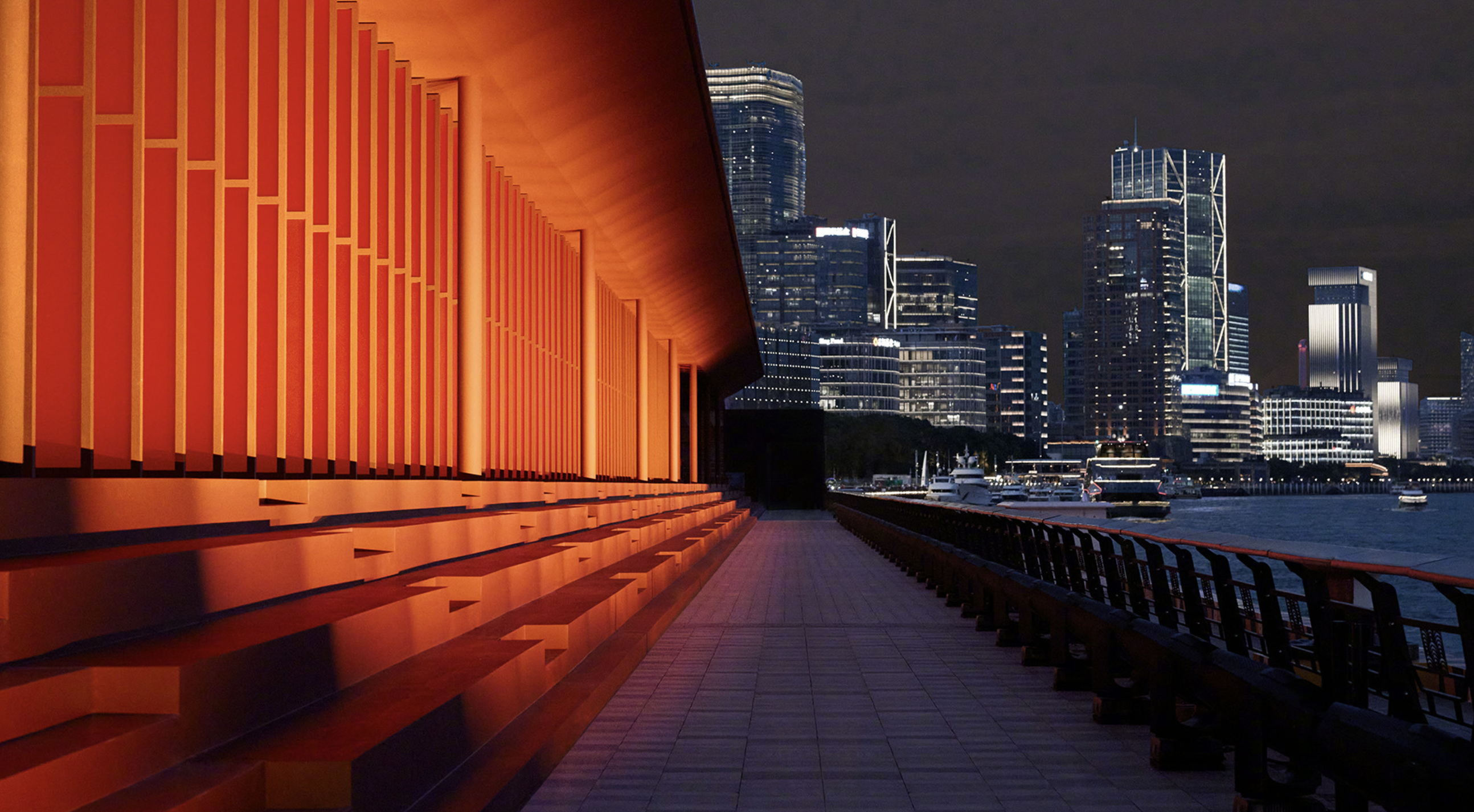 RADII highlights Hermes fashion runway show in Shanghai on the Bund.