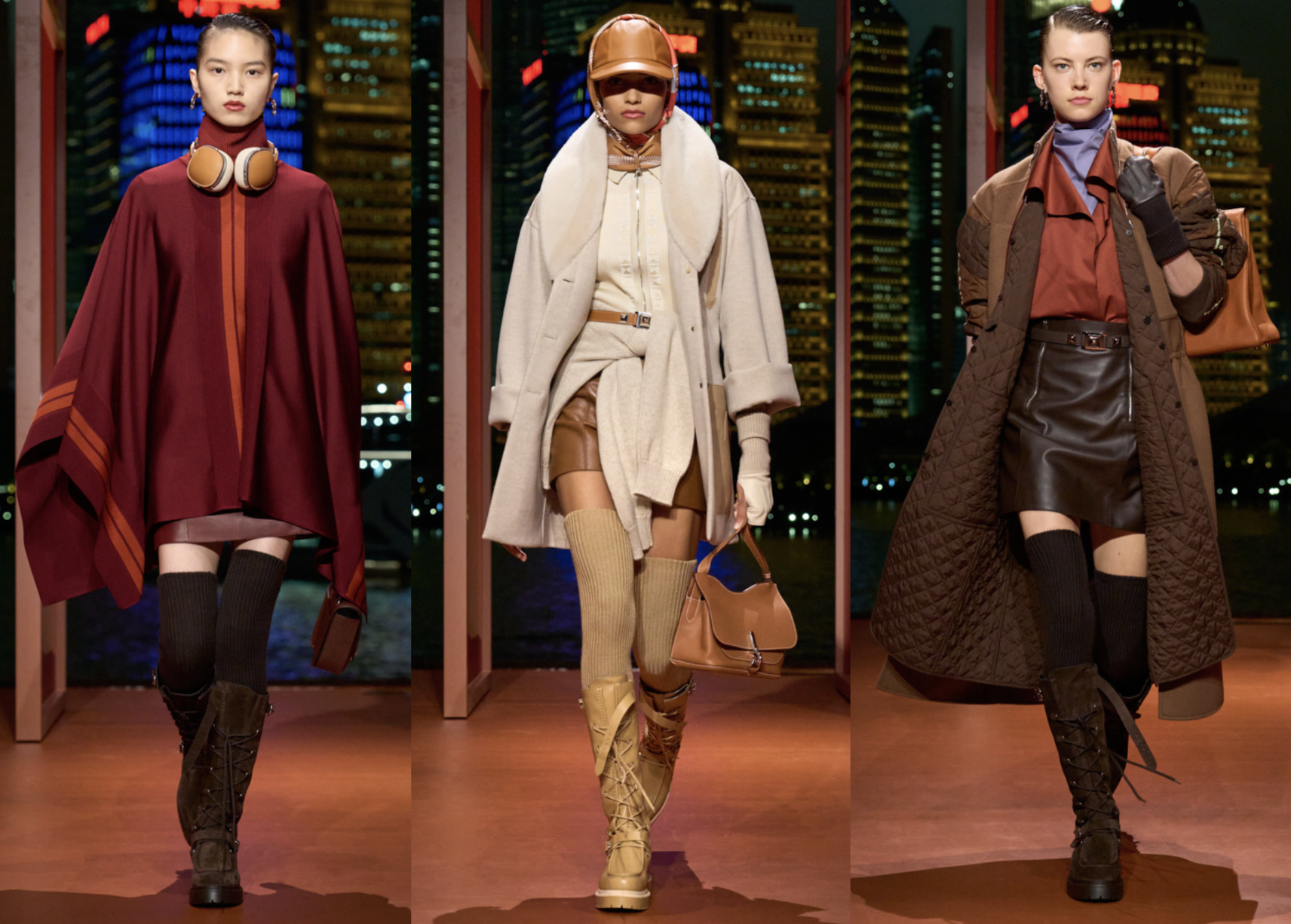 RADII highlights Hermes fashion runway show in Shanghai on the Bund.