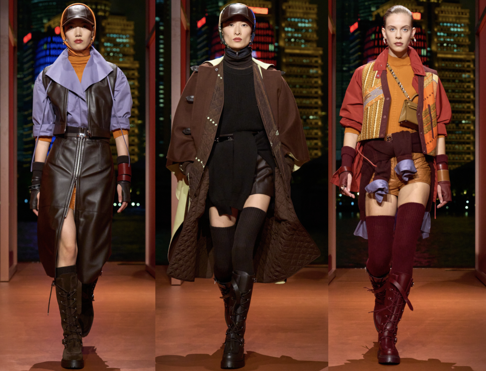 RADII highlights Hermes fashion runway show in Shanghai on the Bund.
