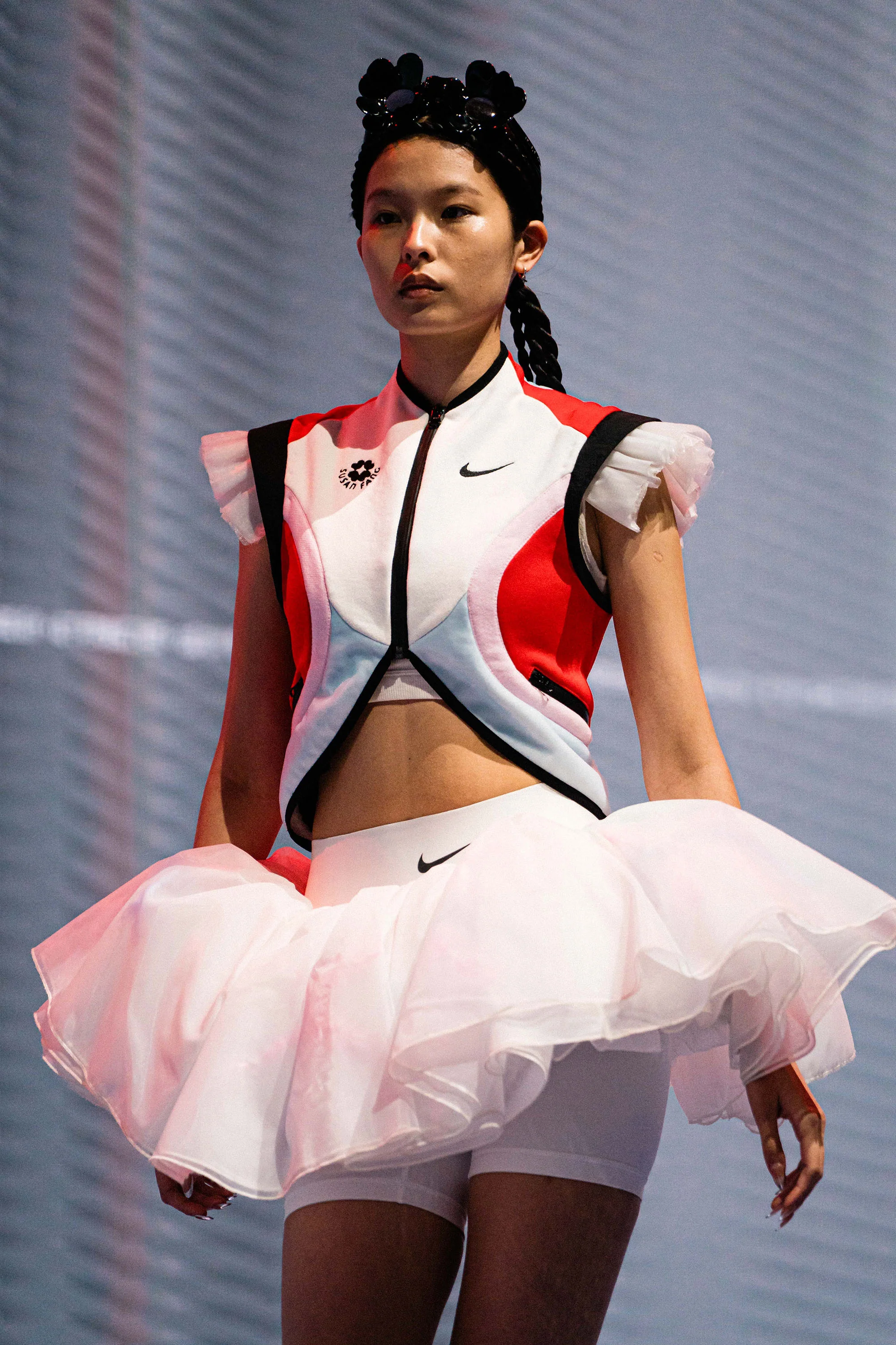 RADII highlights Susan Fang x Nike collaboration collection 'Grace in Motion" during Victory Lap in Shanghai Fashion Week 2025.