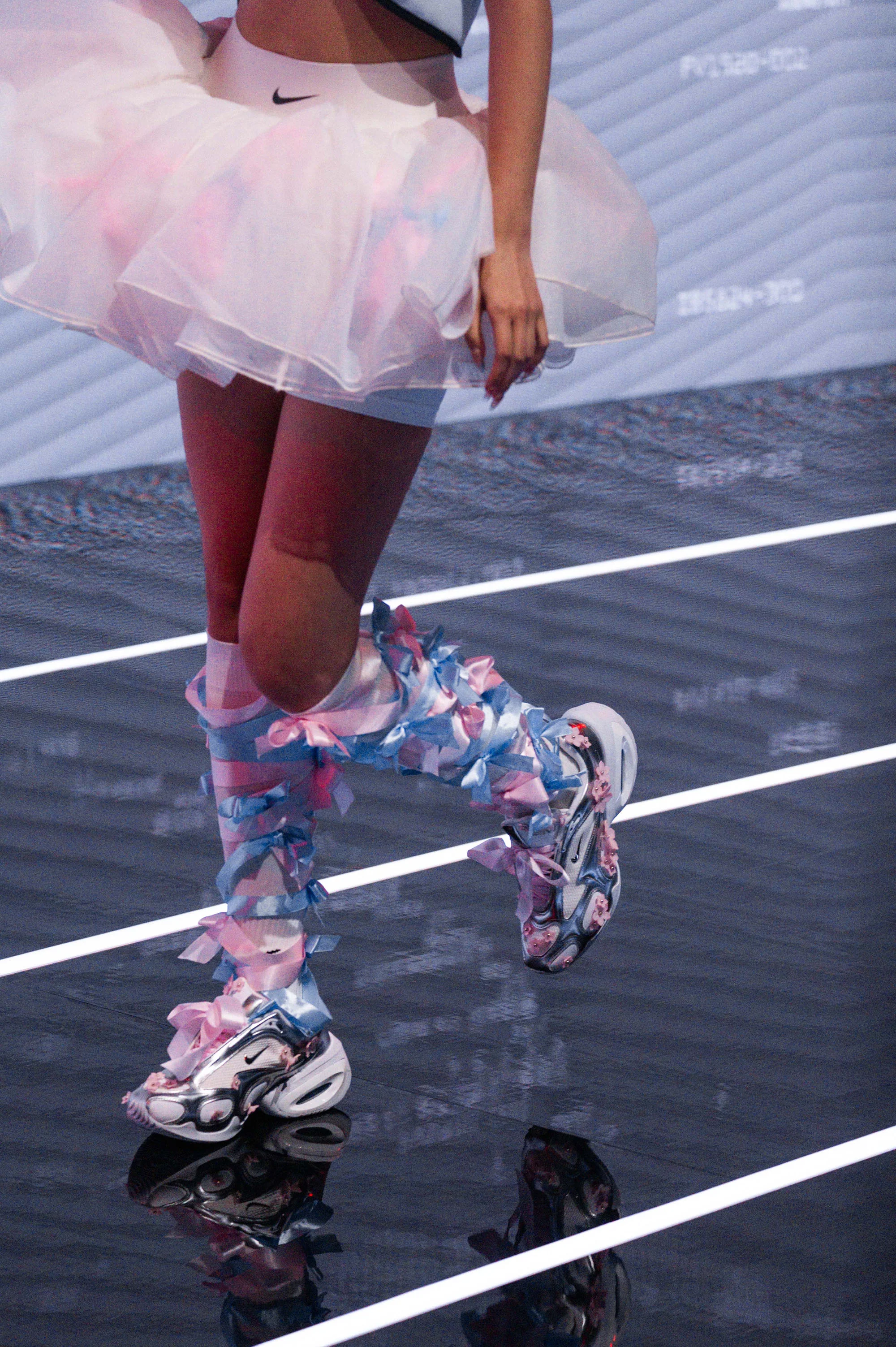 RADII highlights Susan Fang x Nike collaboration collection 'Grace in Motion" during Victory Lap in Shanghai Fashion Week 2025.