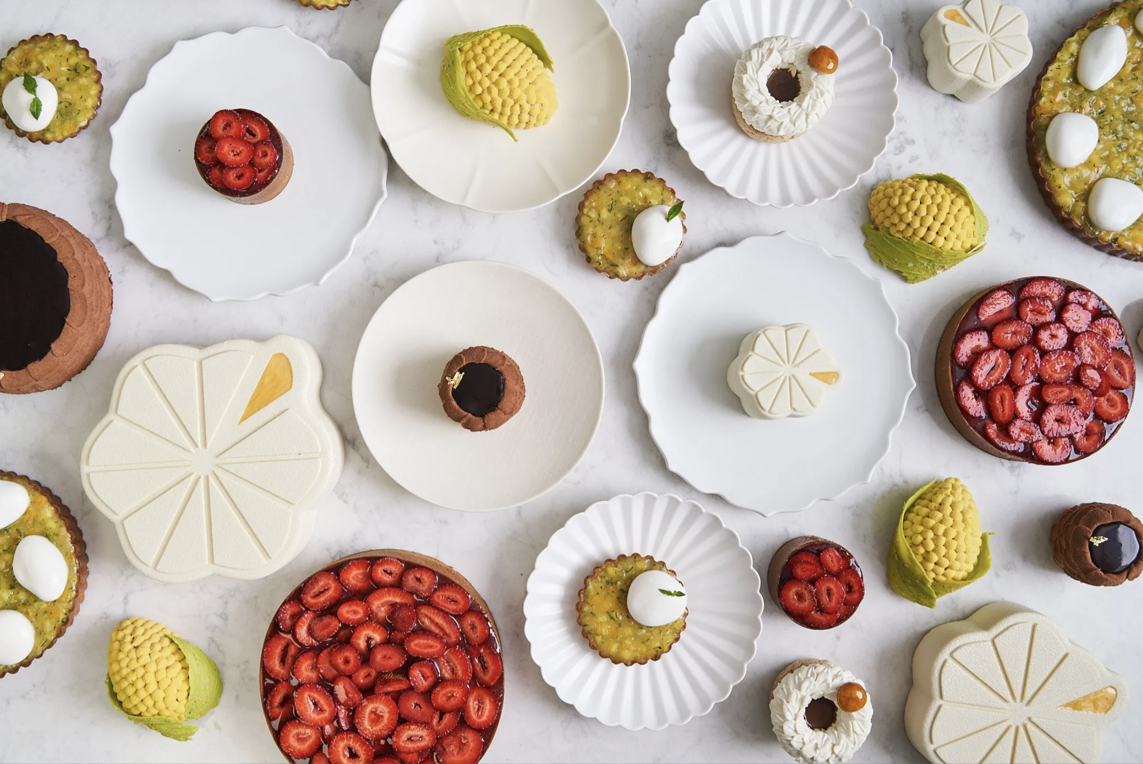 RADII lists three Asian boutique pastry cake shops in New York City, including Salswee, Bujio Cake, and Lysée.