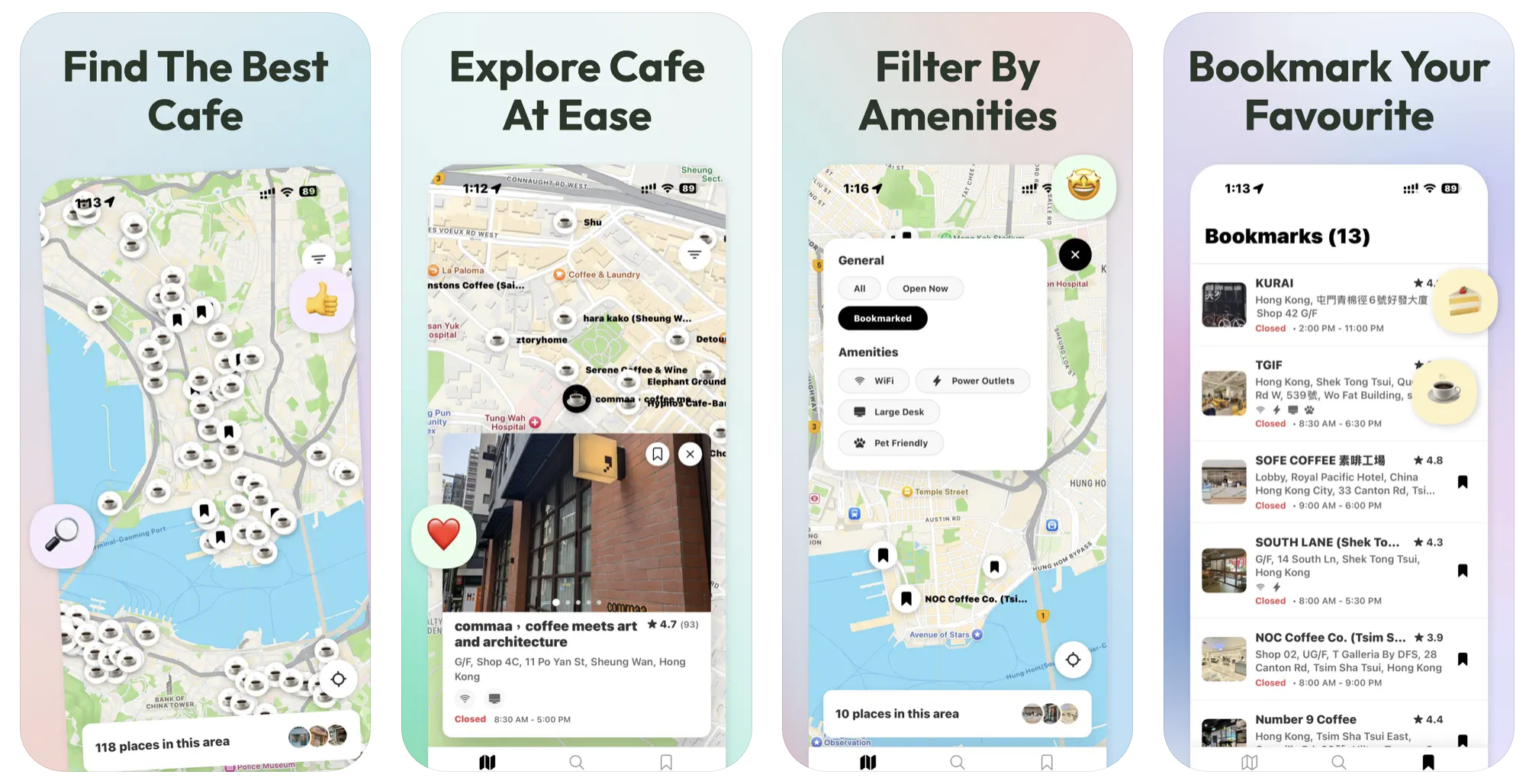 RADII highlights new Hong Kong coffee shop map app Dakka.