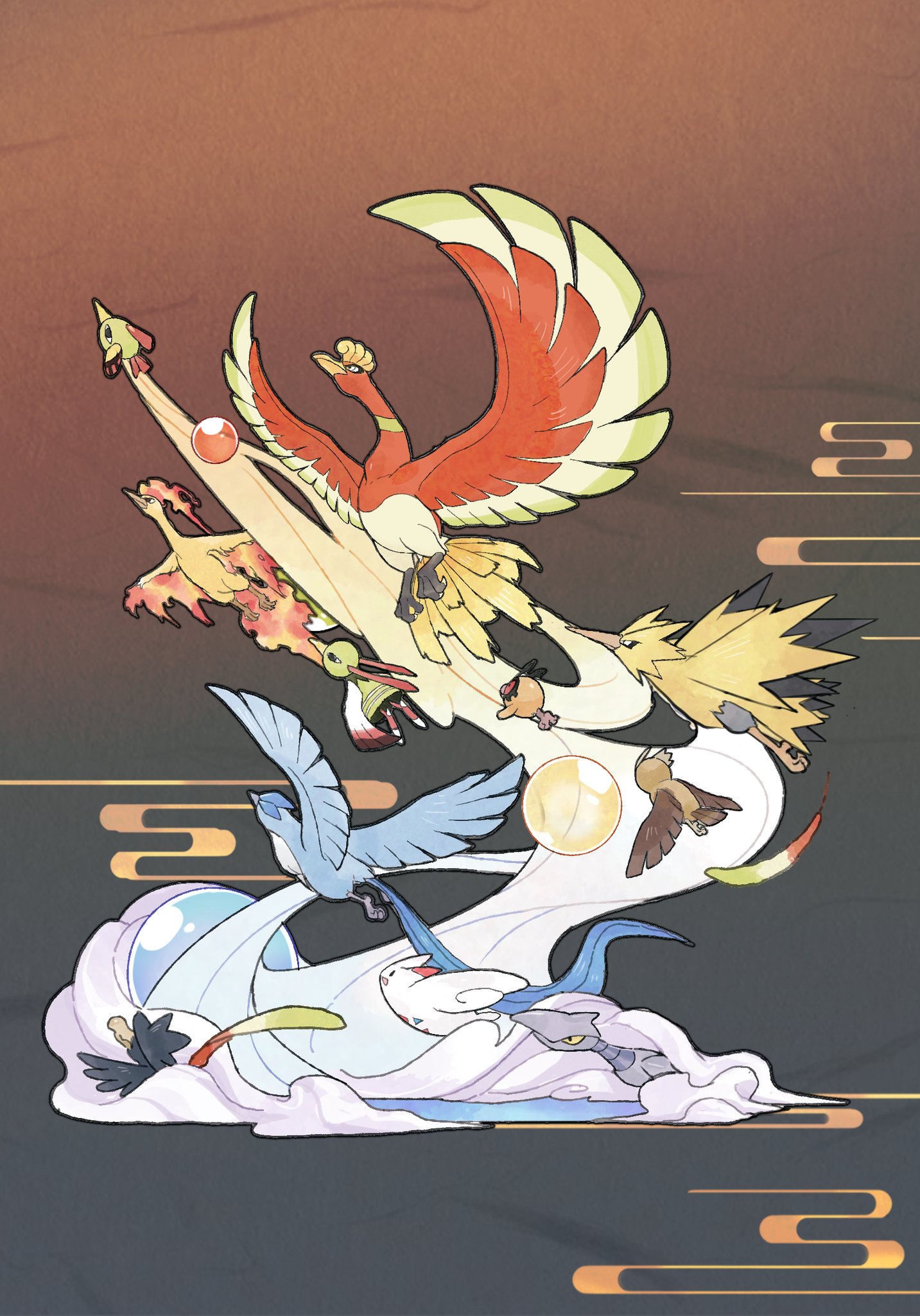 RADII exposes the copyright controversy from Pokémon with its Ancient Roar set Ho-Oh card stealing art from Chinese artist.