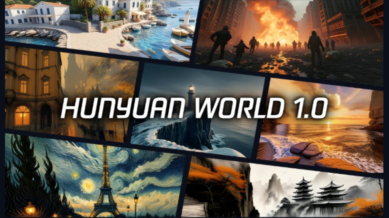 RADII talks about Tencent's recent release of Hunyun3D World Model 1.0 that builds virtual reality worlds from one prompt.