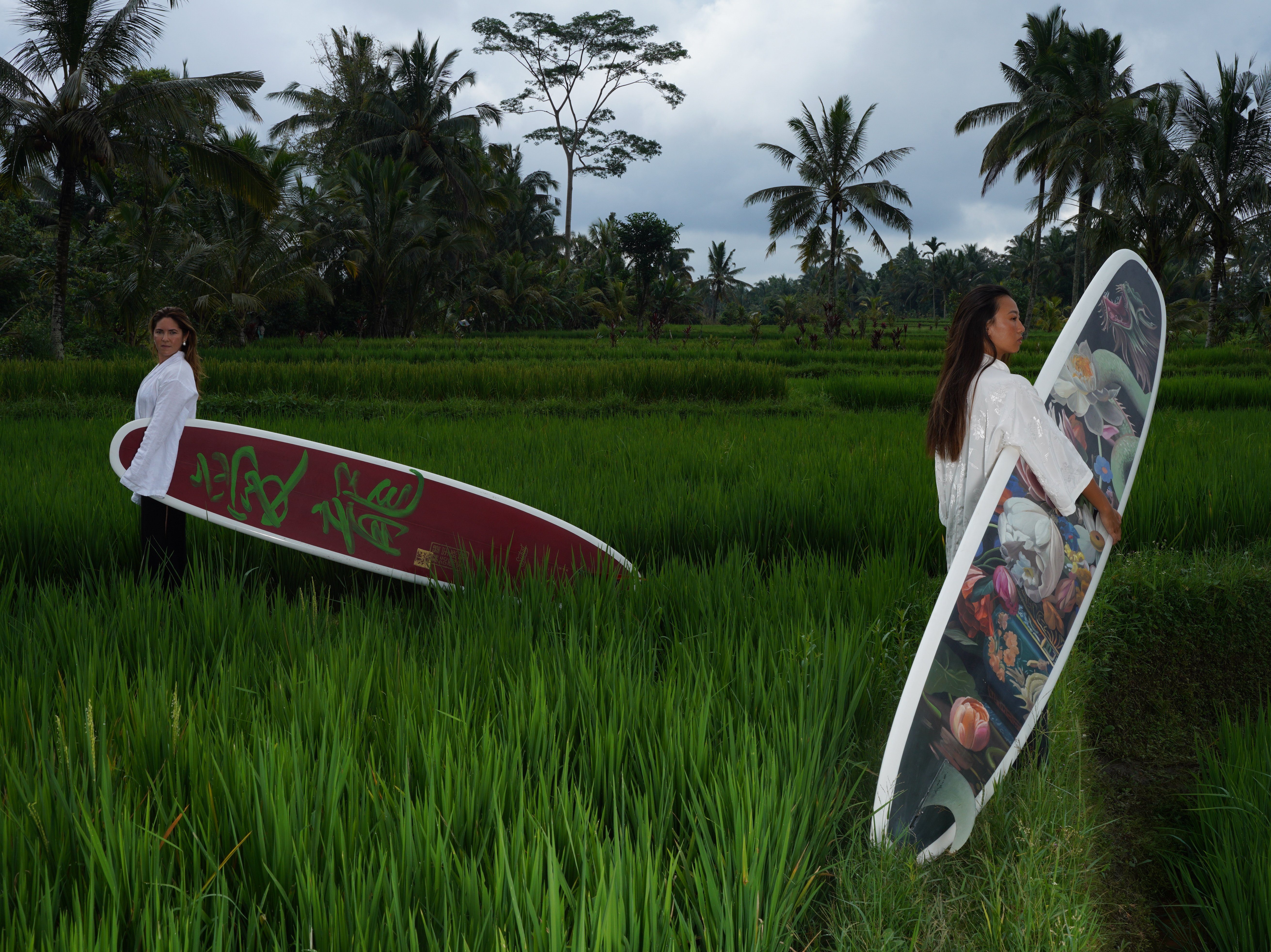 RADII exclusive feature with Dragon Academy who designed two Dragon Boat Festival inspired surfboards.