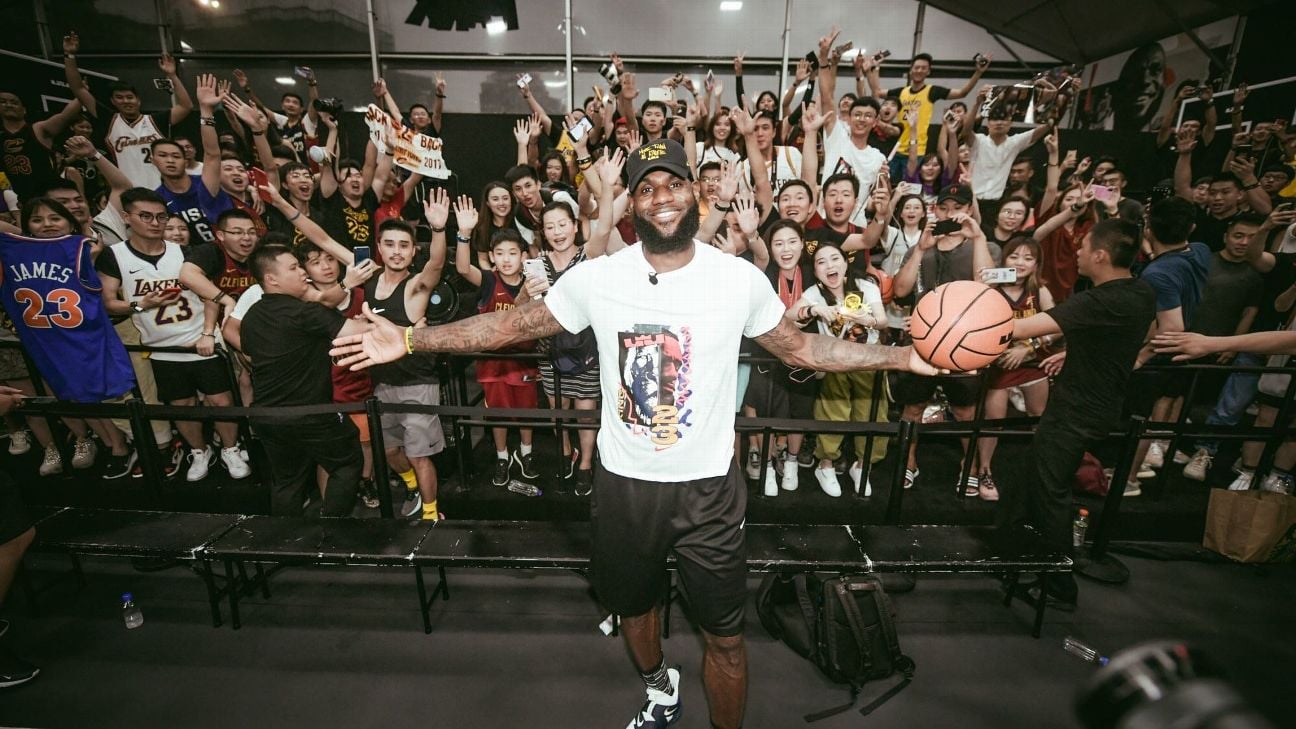 RADII talks about LeBron James and Nike's return to Shanghai and Chengdu China for his Forever King Tour 2025.