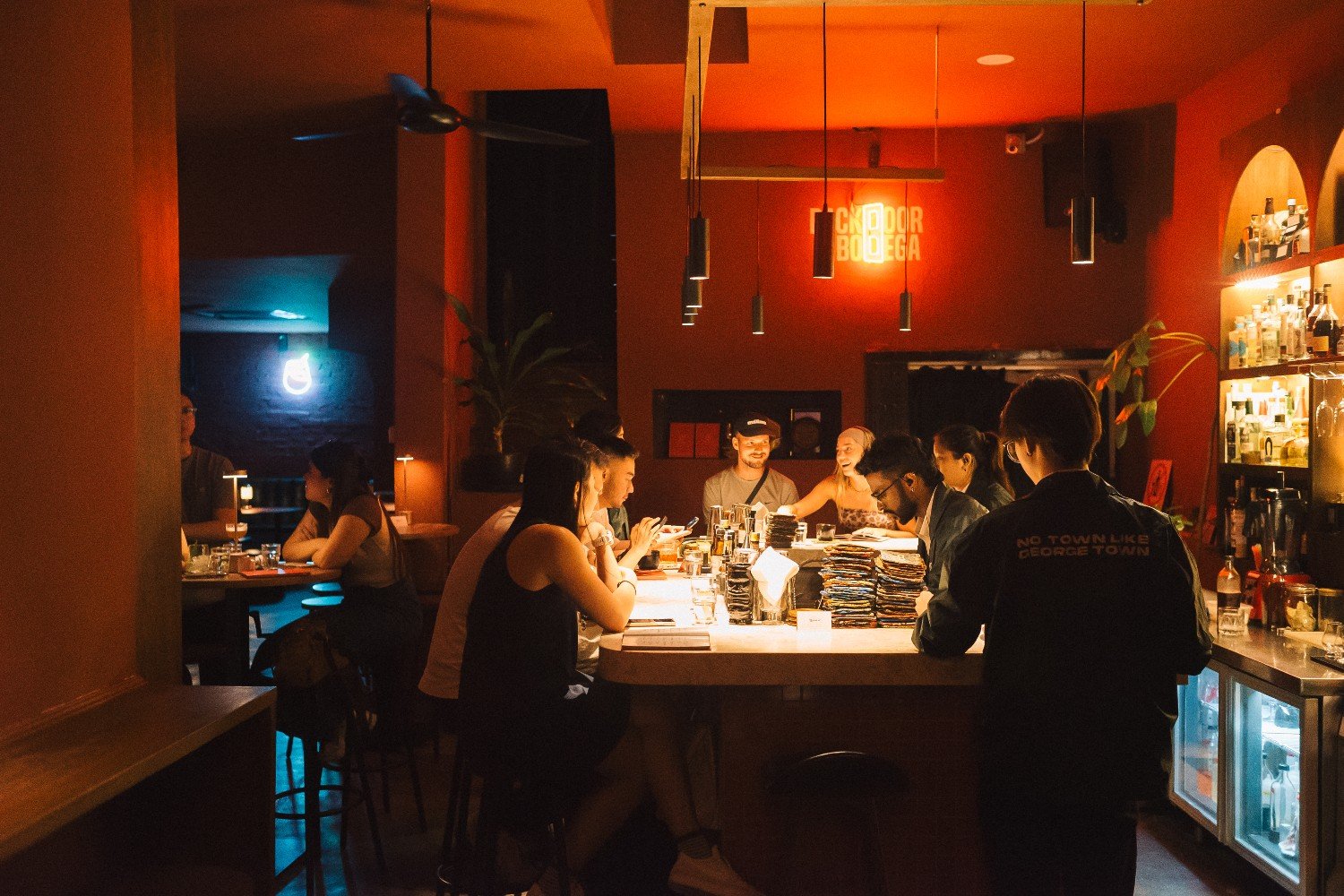 RADII highlights Backdoor Bodega, a hidden bar in Penang, Malaysia behind a streetwear shop.