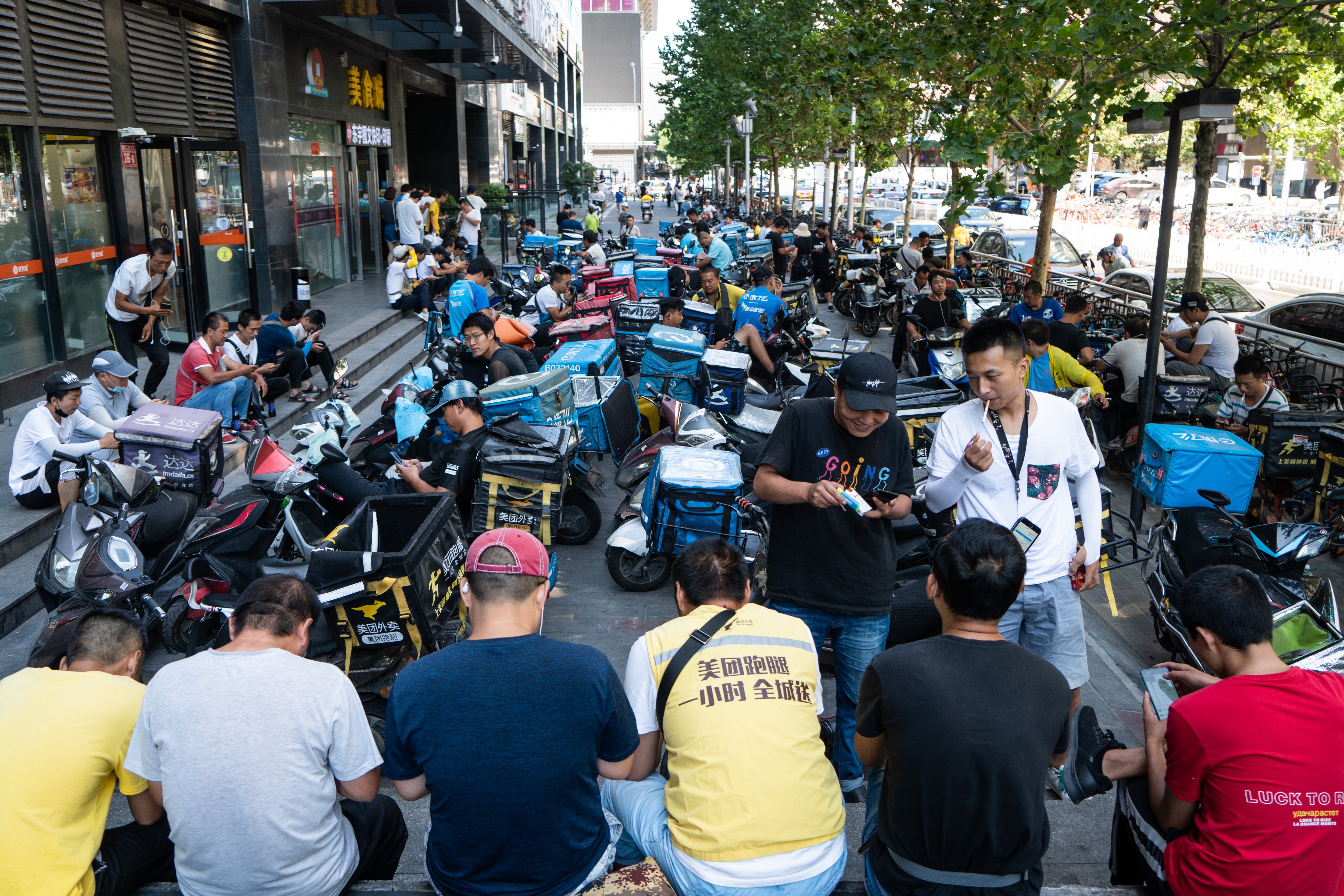 RADII explores China's food delivery ecosystem with minors and educated students taking up jobs due to high unemployment.