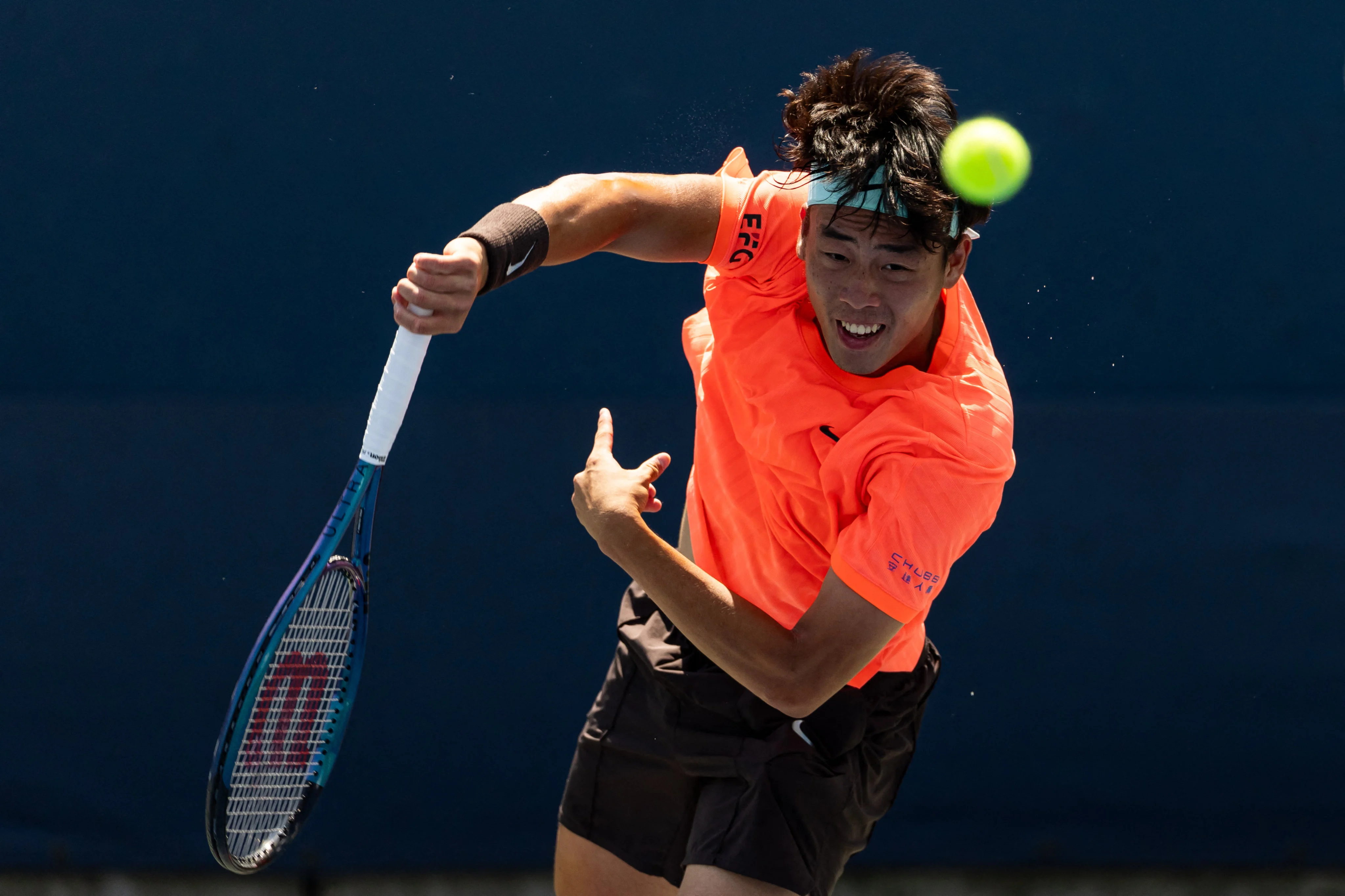 RADII highlights this morning's US Open win for Hong Kong Tennis player Coleman Wong against American Aleksandar Kovacevic.