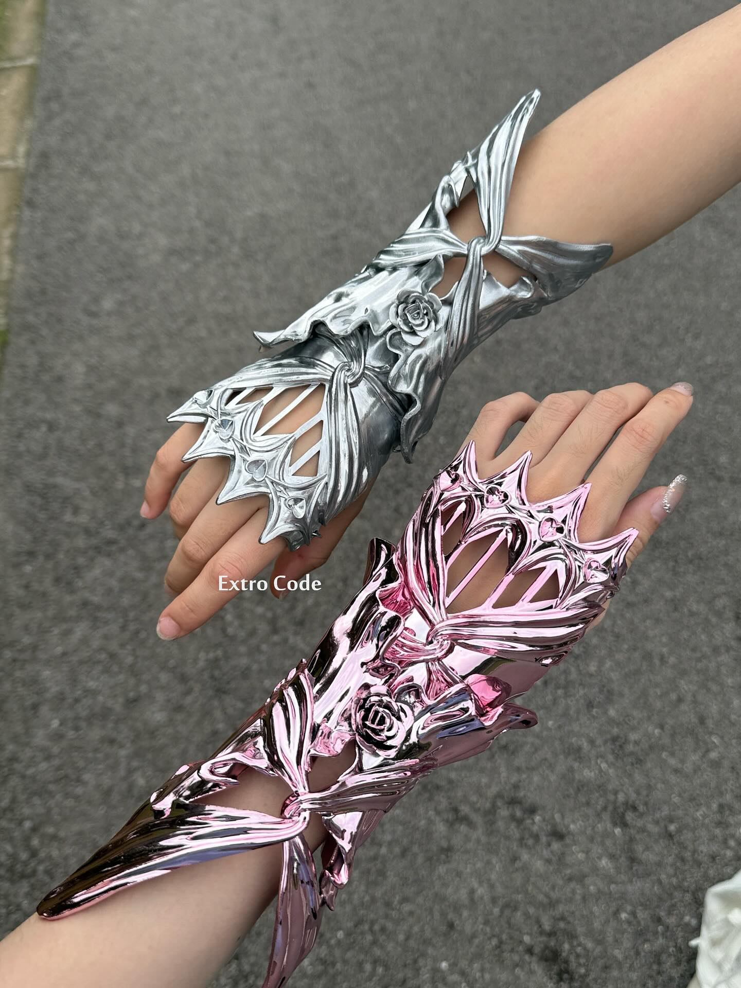 RADII highlights Chinese Brand Extro Code that makes soulslike futuristic 3D-printed fashion accessories.