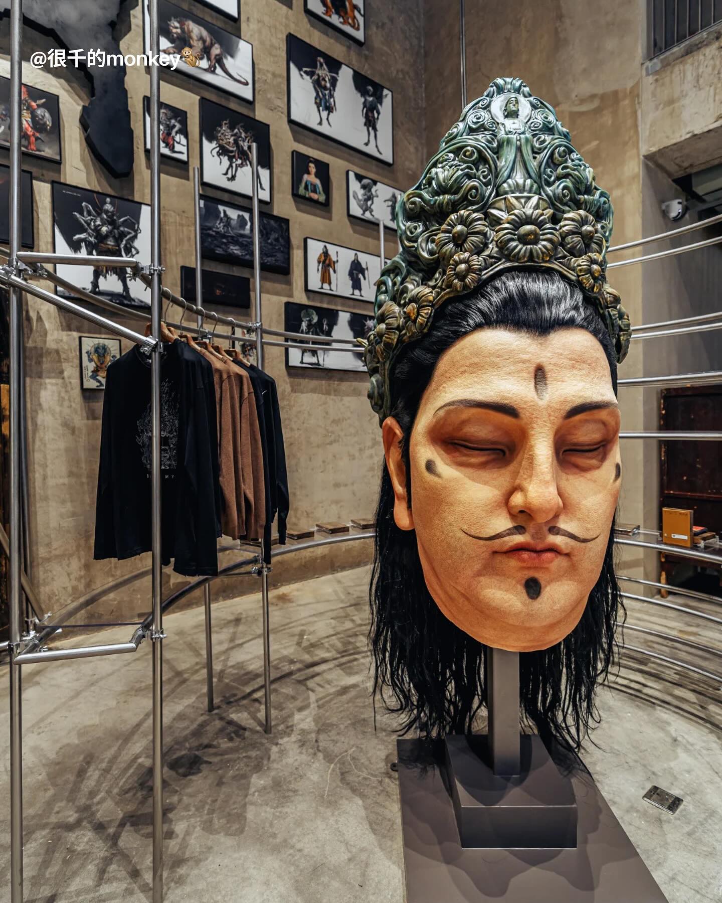 RADII highlights Black Myth: Wukong 1000 square meter retail store in Hangzhou.