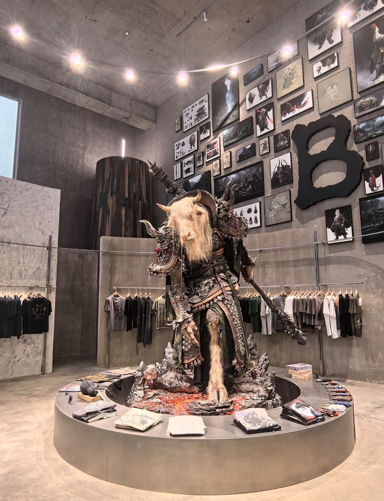 RADII highlights Black Myth: Wukong 1000 square meter retail store in Hangzhou.