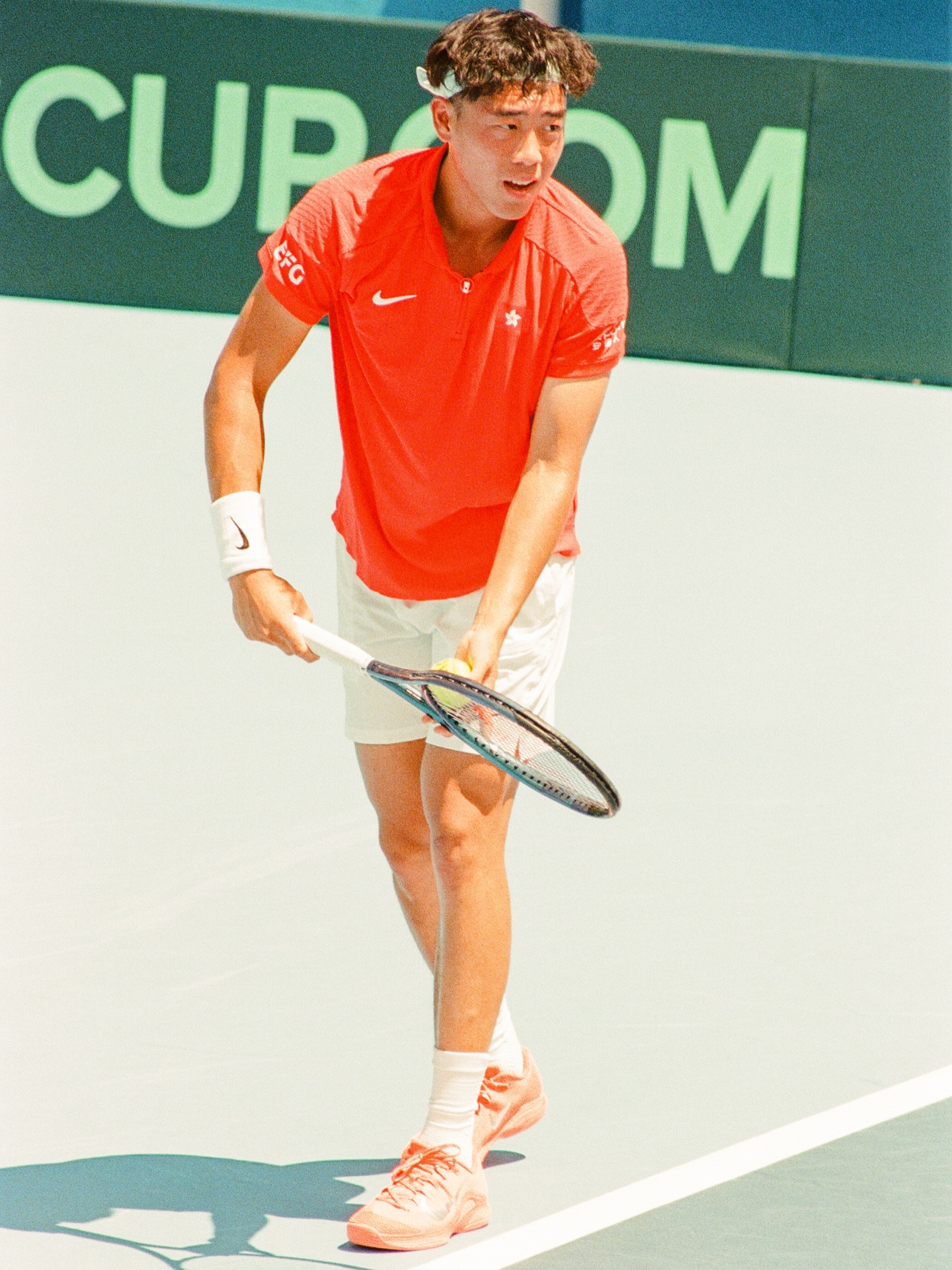 RADII profiles film photography from Enoch Ho AKA Casual Grains who captured pro tennis player Coleman Wong during HK Davis Cup.