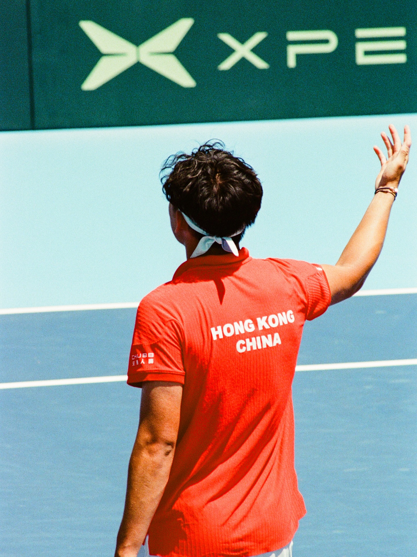 RADII profiles film photography from Enoch Ho AKA Casual Grains who captured pro tennis player Coleman Wong during HK Davis Cup.