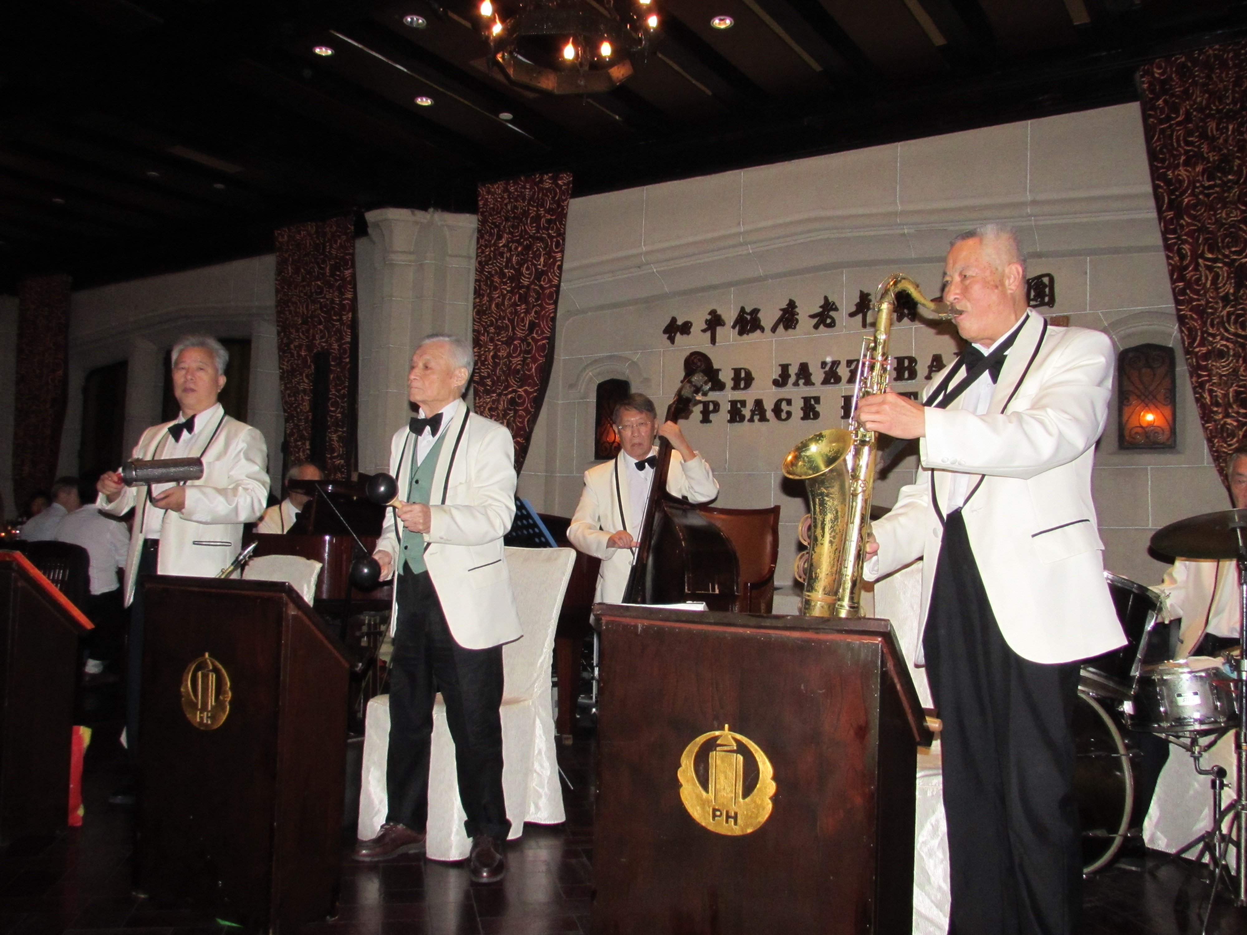 RADII highlights the Peace Hotel Jazz Band oldest in Shanghai at Fairmont Peace Hotel, China.