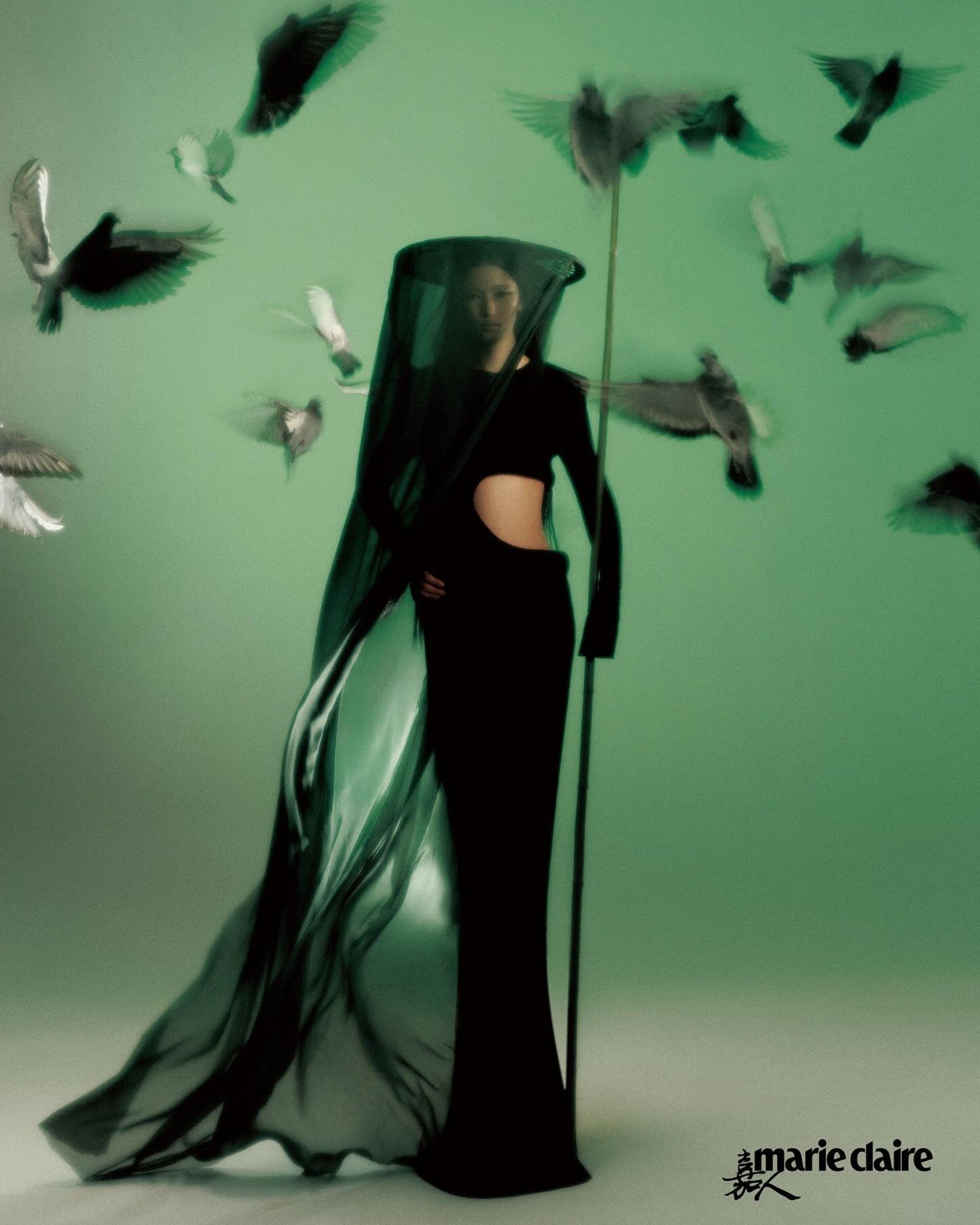 RADII highlights Marie Claire China fashion editorial for ancient Chinese female professions.