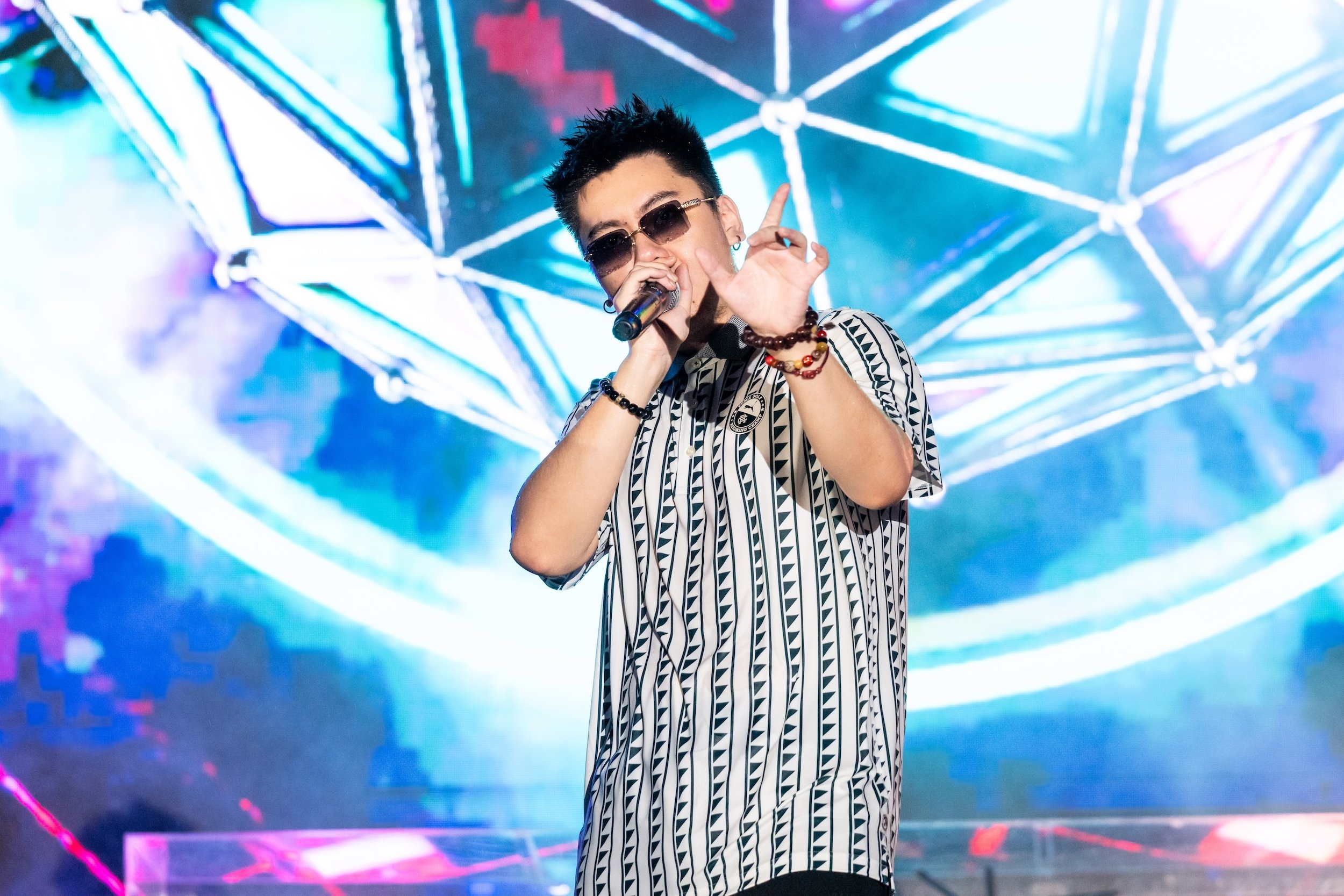RADII exclusive interview with Chinese hip hop sensation SKAI ISYOURGOD at Galaxy Macau.