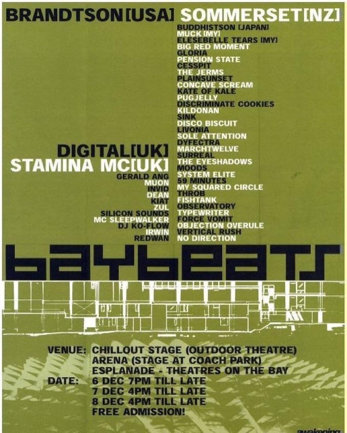 RADII goes over the 24 year history of Singapore's Baybeats alternative music festival held at Esplanade.