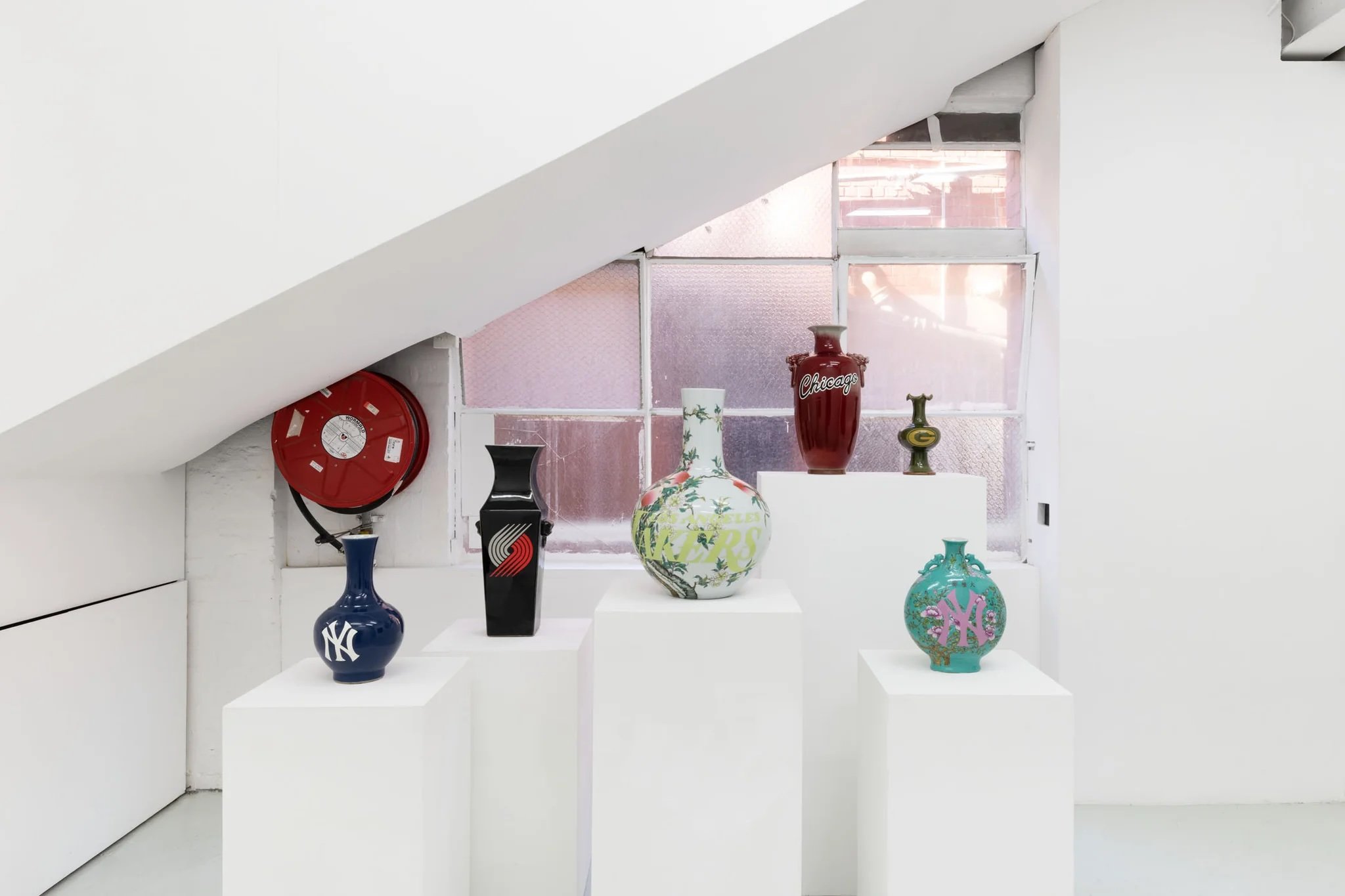 RADII talks about Australian-chinese artist Leon Zhan and his iconic sports logos meets traditional Chinese porcelain vase series.