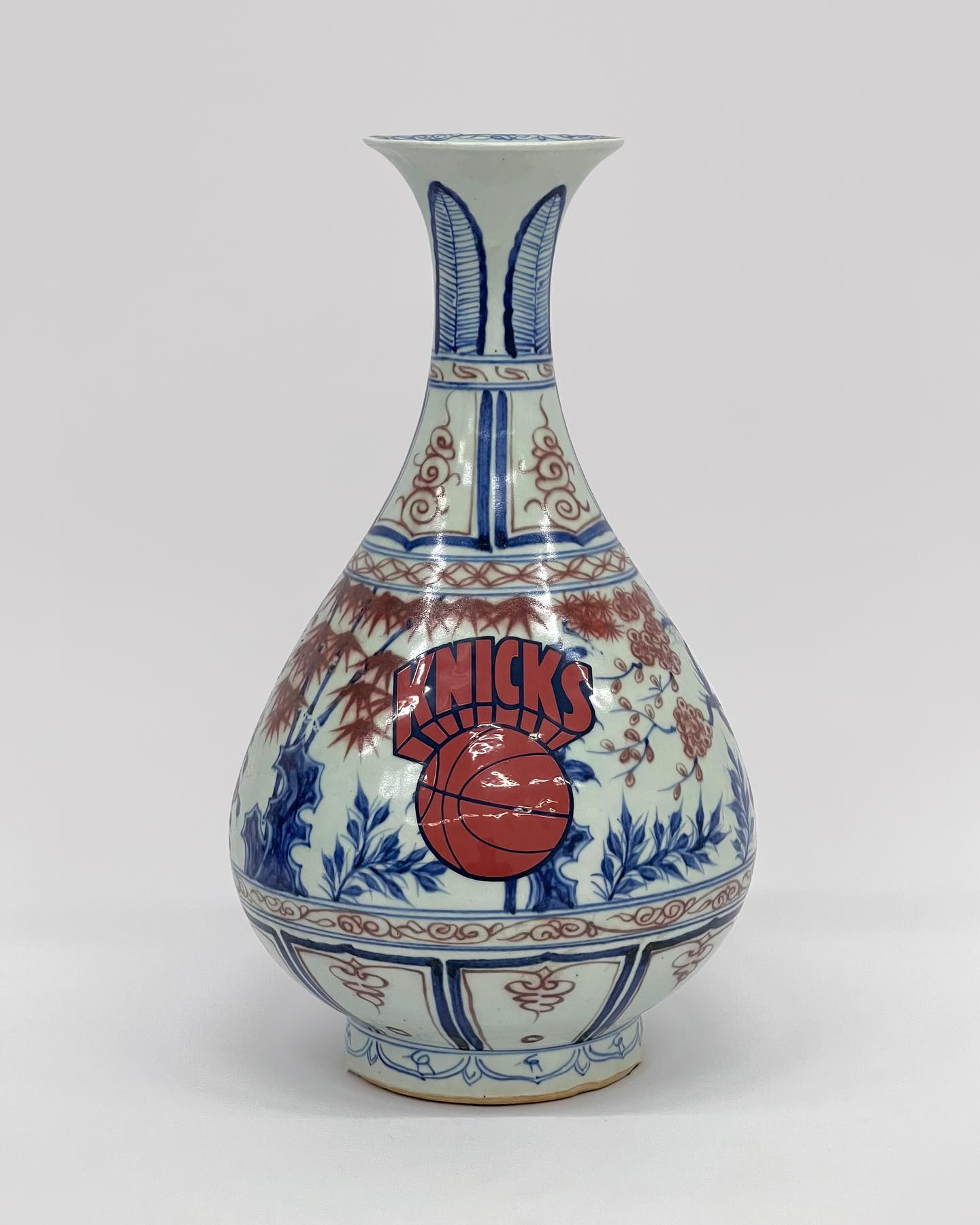 RADII talks about Australian-chinese artist Leon Zhan and his iconic sports logos meets traditional Chinese porcelain vase series.