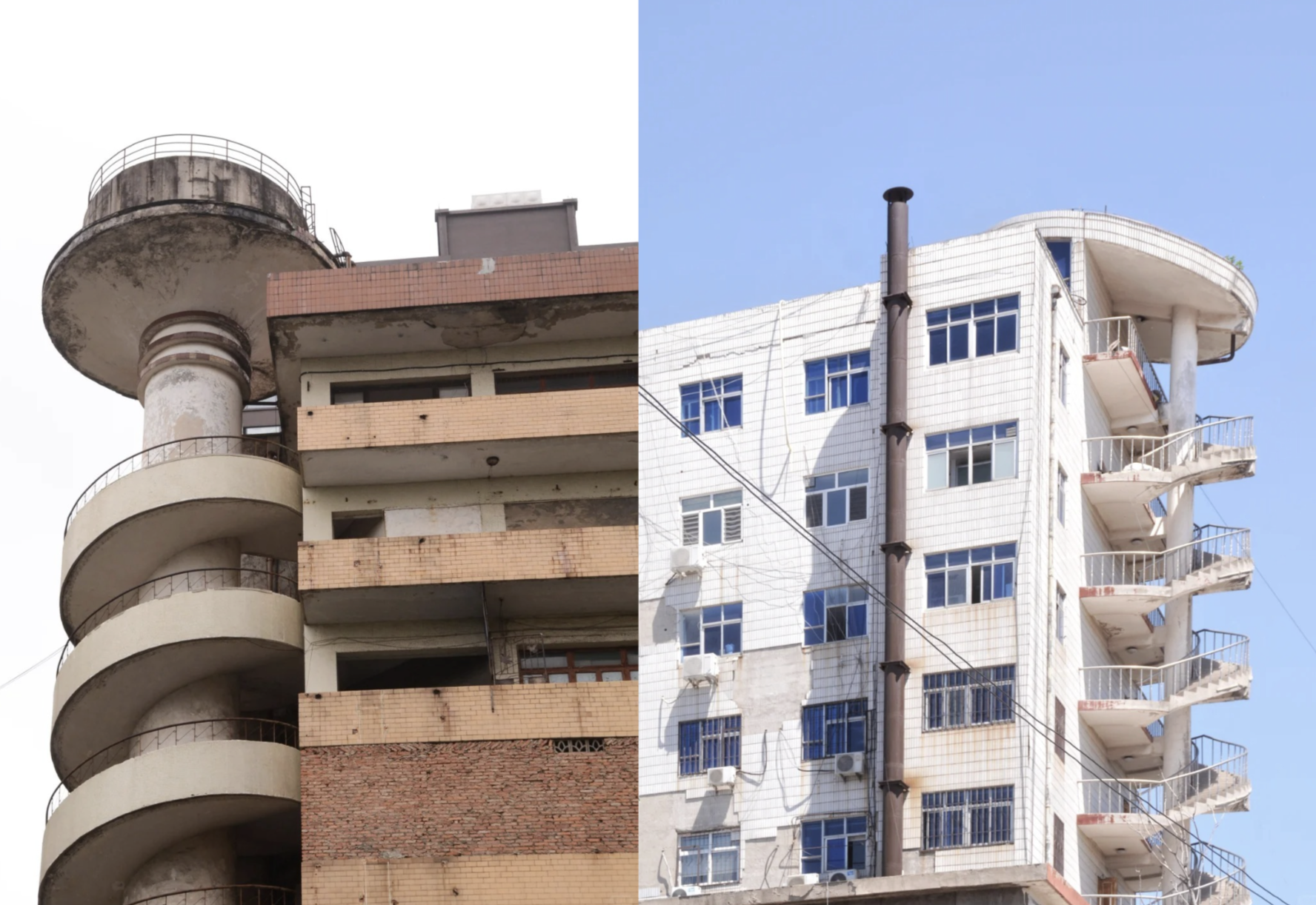 Chinese photographer 铁合西街东 documents turn of the century architecture that is loaded with nostalgia