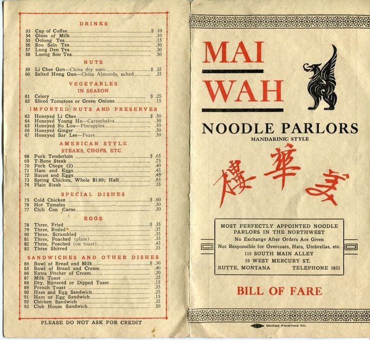 The Secret Life of No. 39: How Chinese Menus Abroad Became Numbered