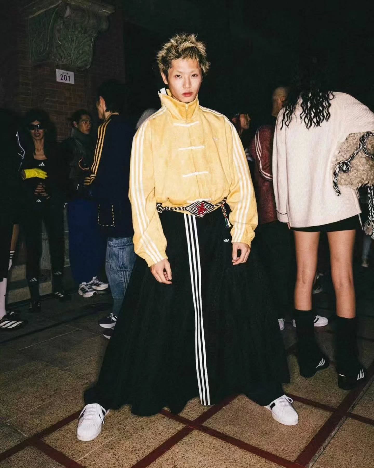 RADII highlights adidas China's 'New Chinese Style" collection, featured during Shanghai Fashion Week 2025.