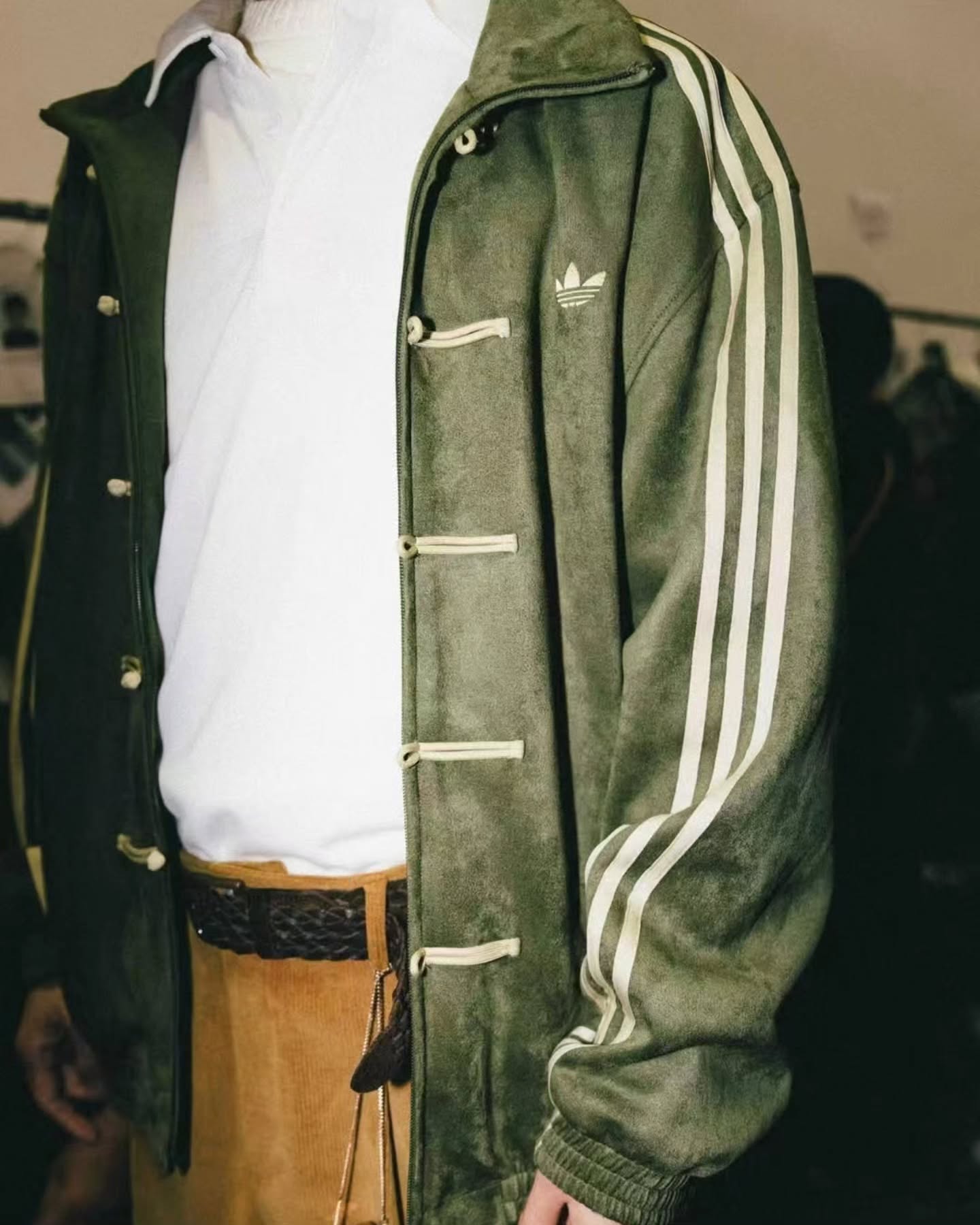 RADII highlights adidas China's 'New Chinese Style" collection, featured during Shanghai Fashion Week 2025.