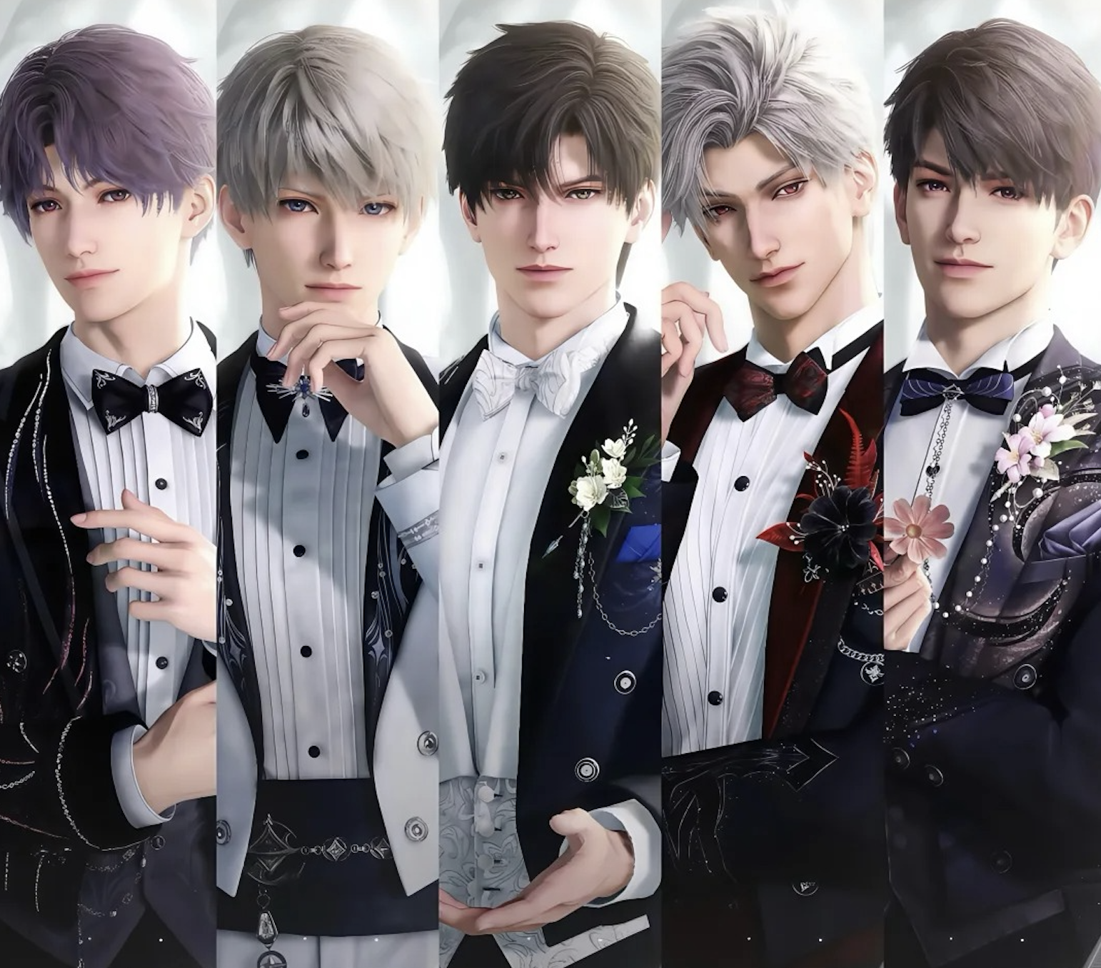 Chinese otome mobile video games listicle, five most popular otome/dating simulator games with English dub or translations.