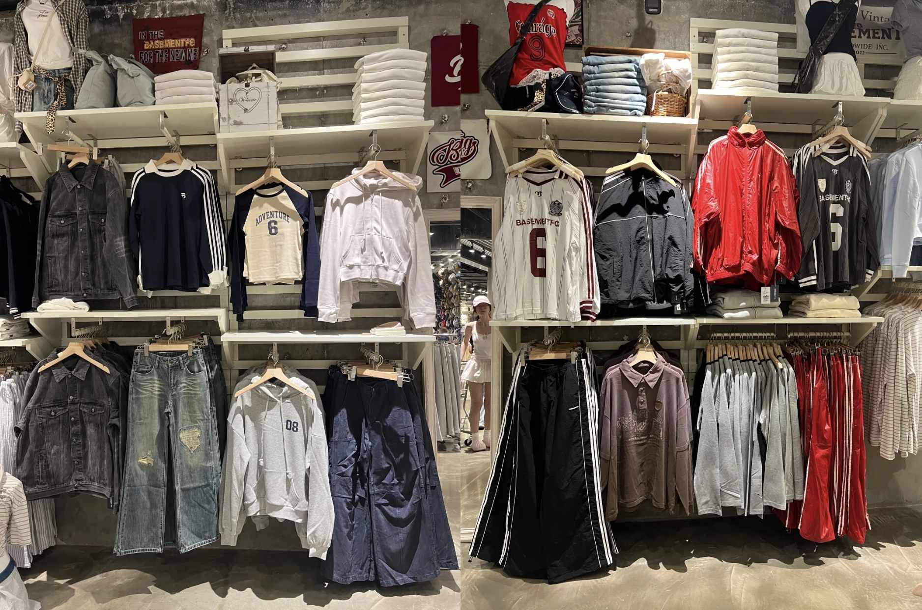 Exploring affordable wallet friendly fast fashion retail shops popular with gen-z Chinese women.