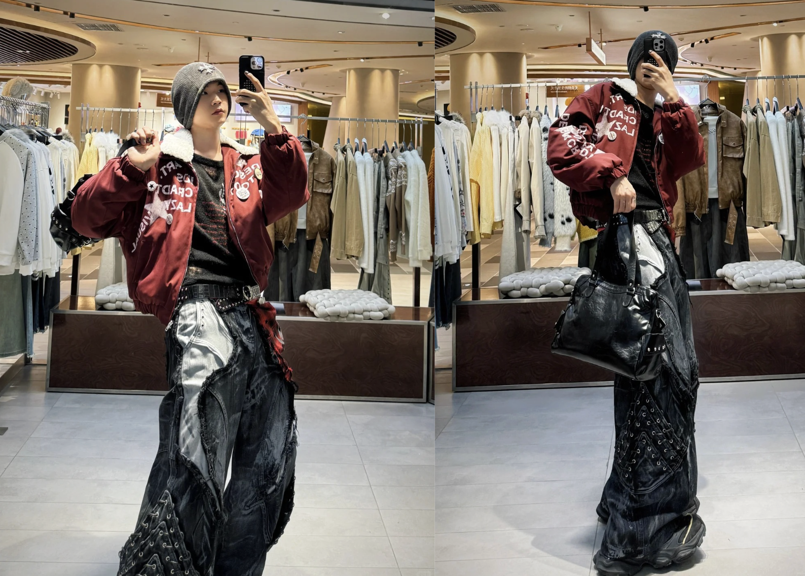 Exploring affordable wallet friendly fast fashion retail shops popular with gen-z Chinese women.