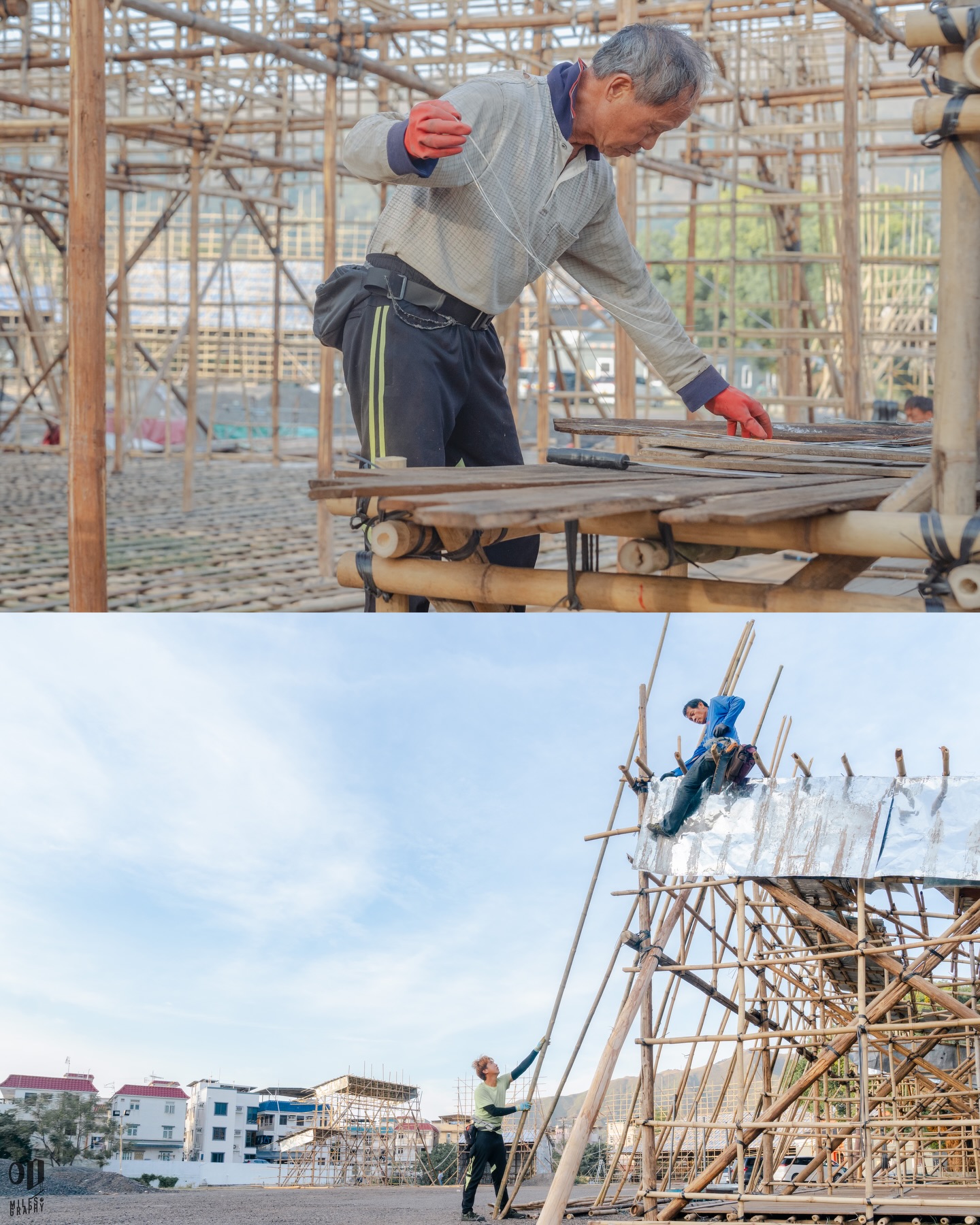 RADII talks about the Guinness World Record for biggest temporary bamboo alter in Hong Kong's Kam Tin Village for the Jiao festival.