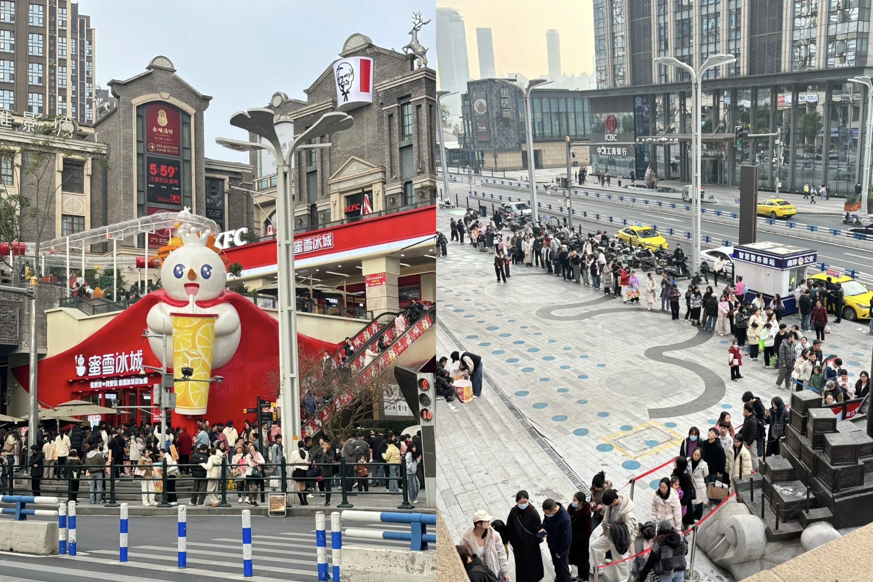 Largest milk tea brand in the world, China's MIXUE Ice Cream & Tea opens up first North America location in New York City.