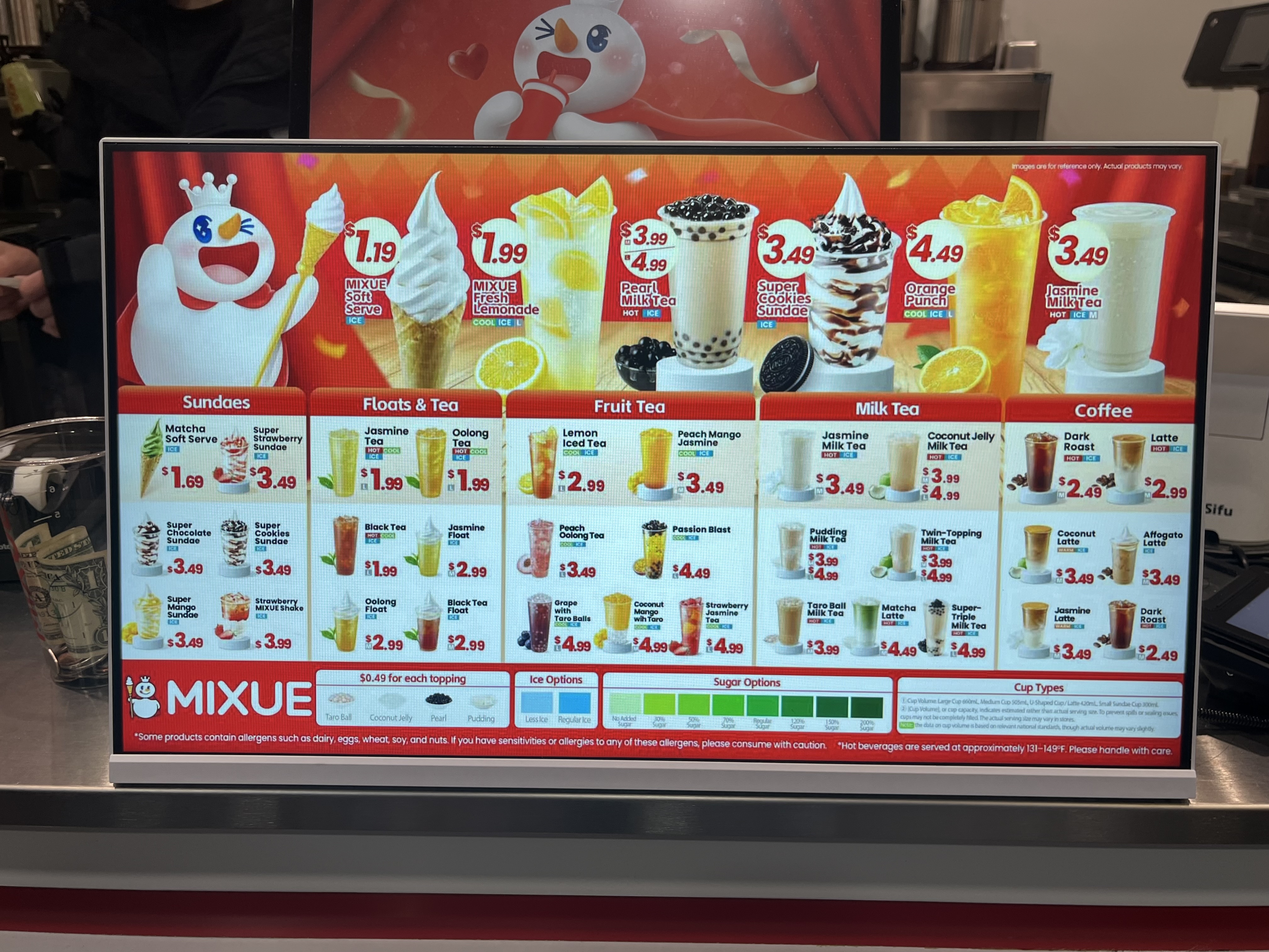 Largest milk tea brand in the world, China's MIXUE Ice Cream & Tea opens up first North America location in New York City.