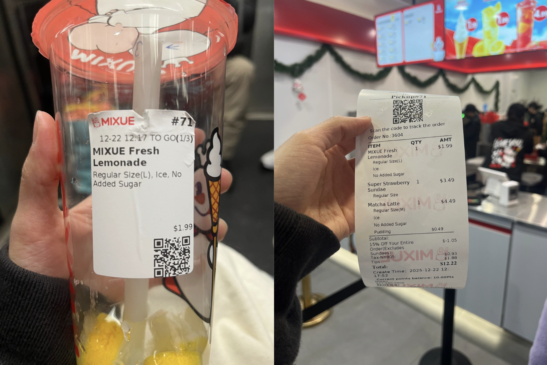 Largest milk tea brand in the world, China's MIXUE Ice Cream & Tea opens up first North America location in New York City.