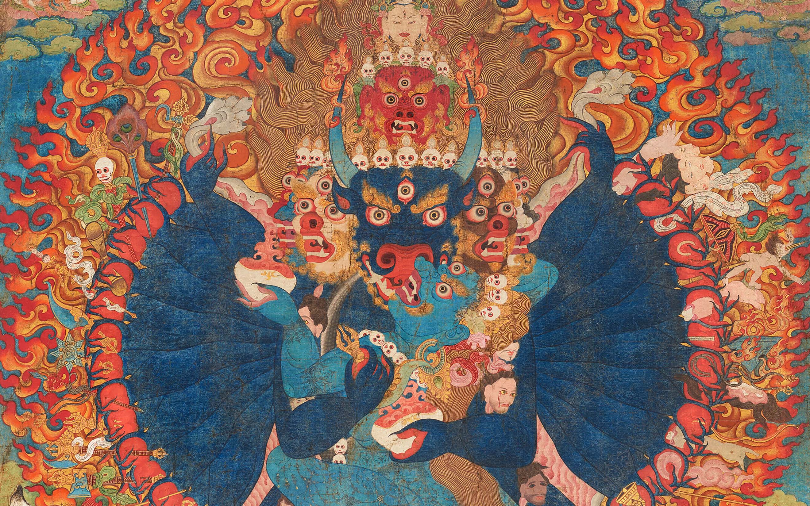 The Precision and Ritual of Thangka: When Buddhism, Mathematics, and Art Collide