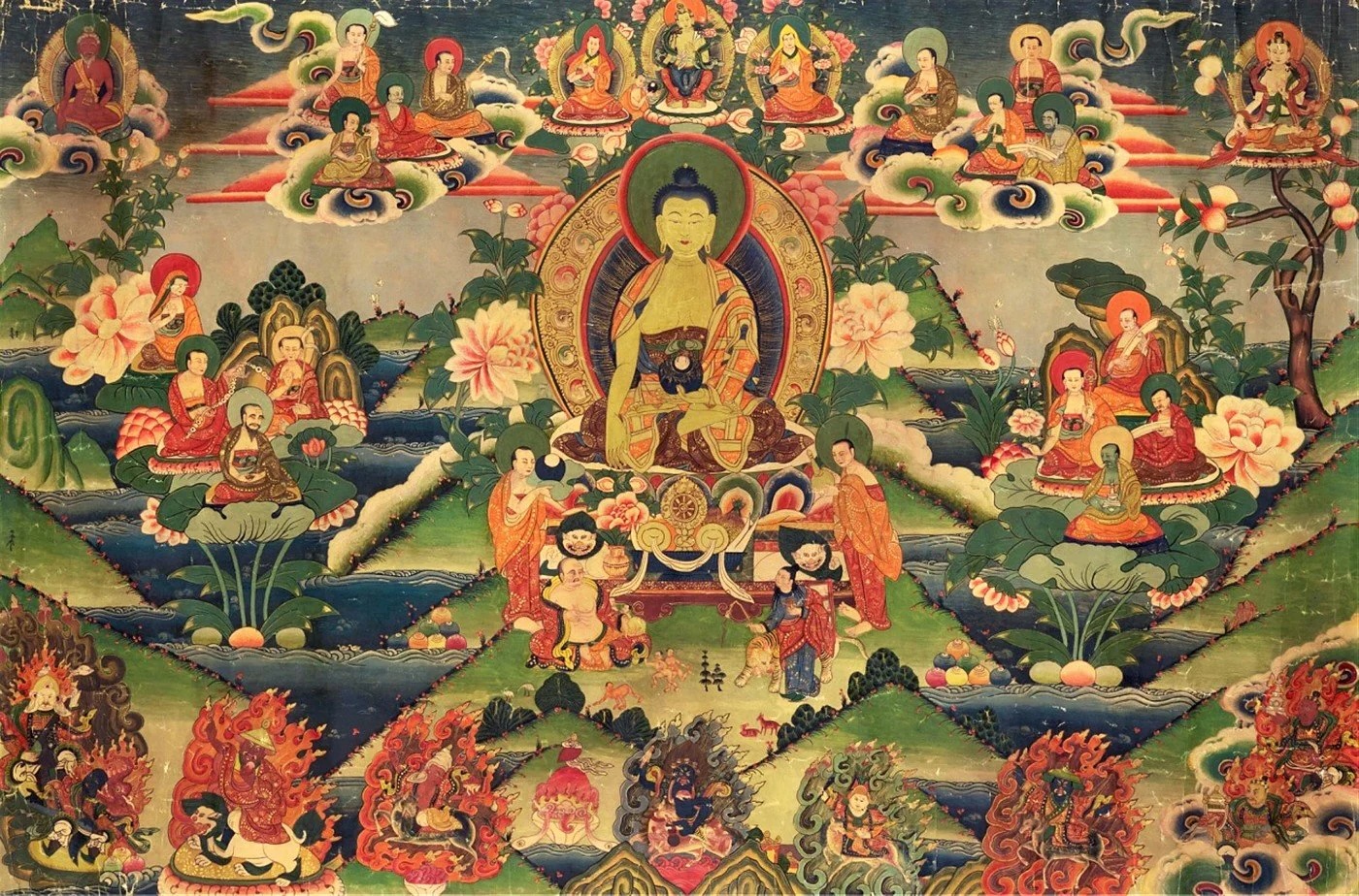 RADII talks about the century-old Buddhism spiritual methodical art Thangka from Tibet.