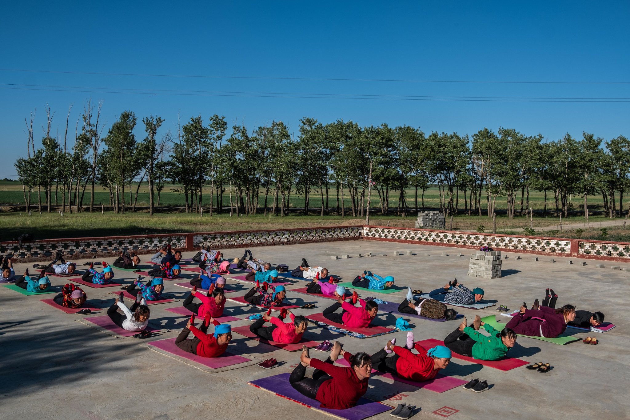 RADII highlights the elderly farmers of Yugouliang Village in Hebei province who are yoga masters and have garnered attention from the likes of adidas.