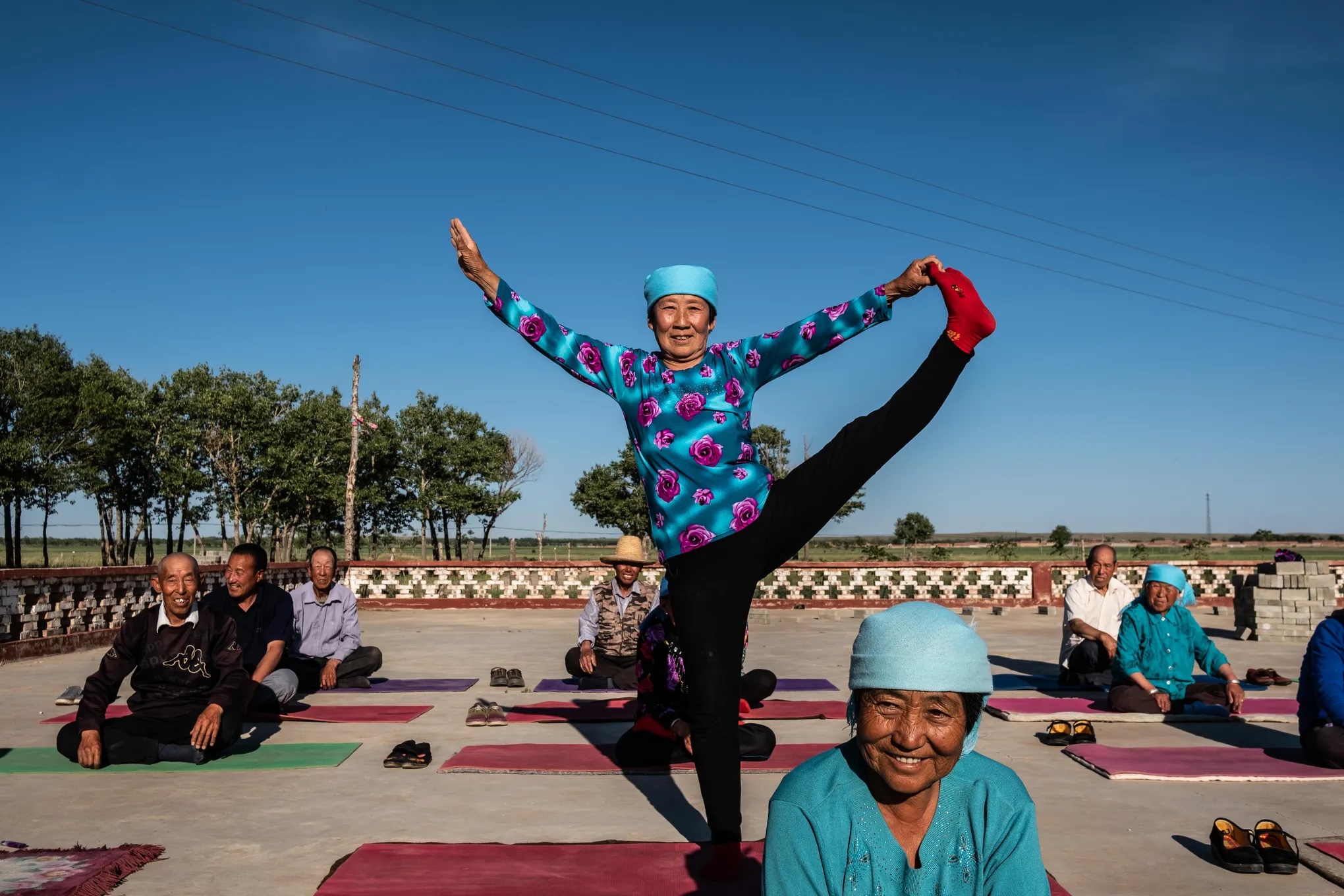 RADII highlights the elderly farmers of Yugouliang Village in Hebei province who are yoga masters and have garnered attention from the likes of adidas.