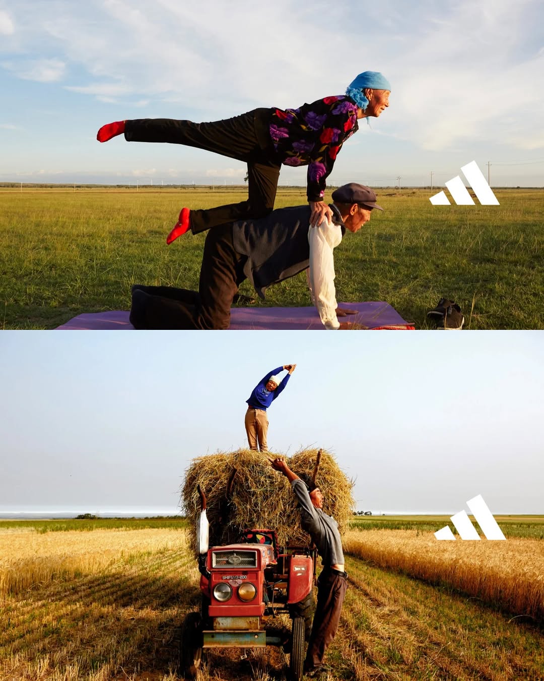 RADII highlights the elderly farmers of Yugouliang Village in Hebei province who are yoga masters and have garnered attention from the likes of adidas.
