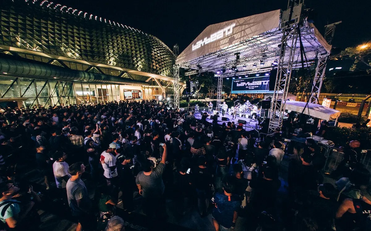 RADII exclusive interview for Esplanade's Baybeats alt music festival in Singapore featuring Soumbalgwang, motifs, and paranoid void.
