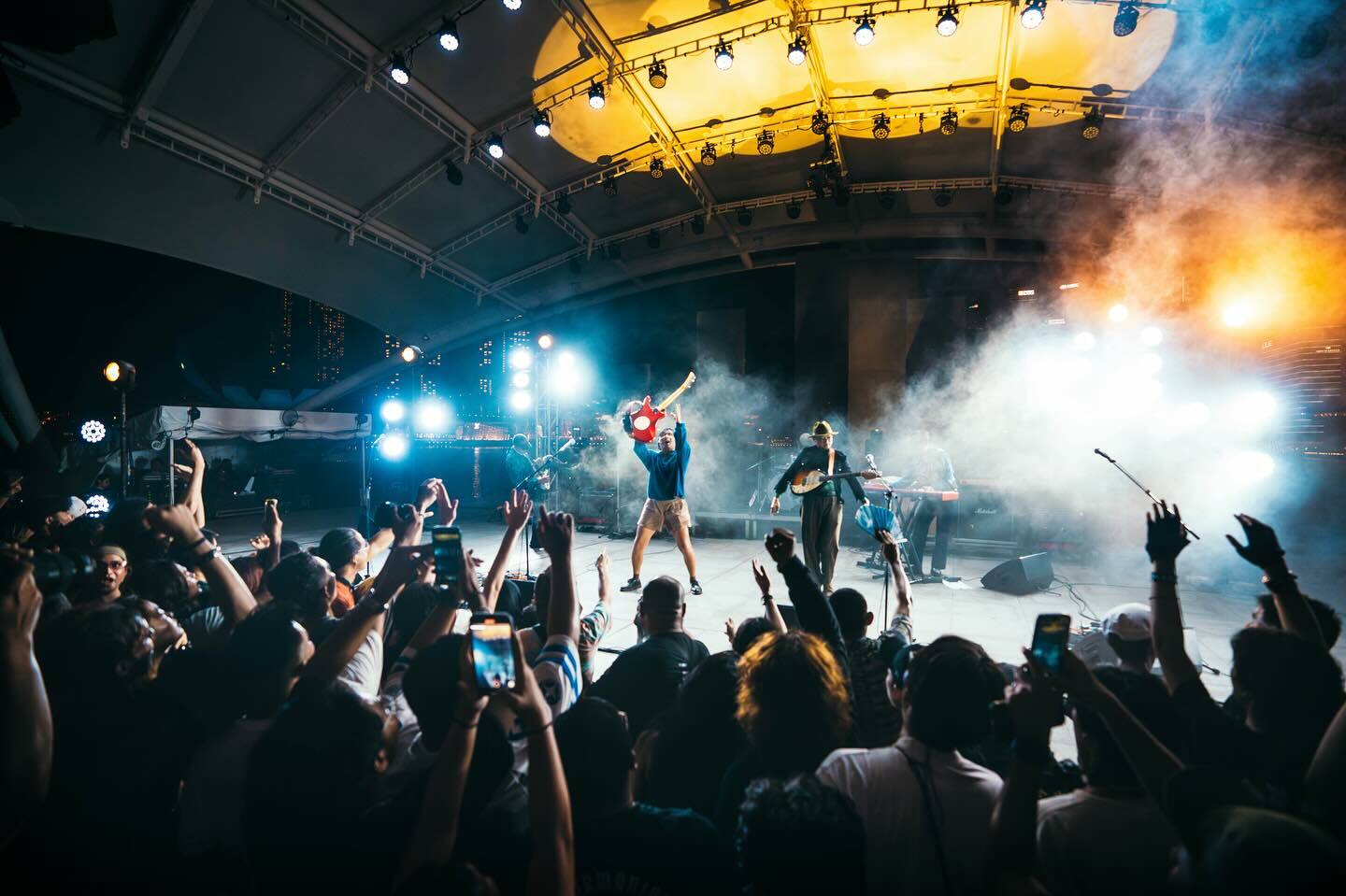 RADII exclusive interview for Esplanade's Baybeats alt music festival in Singapore featuring Soumbalgwang, motifs, and paranoid void.