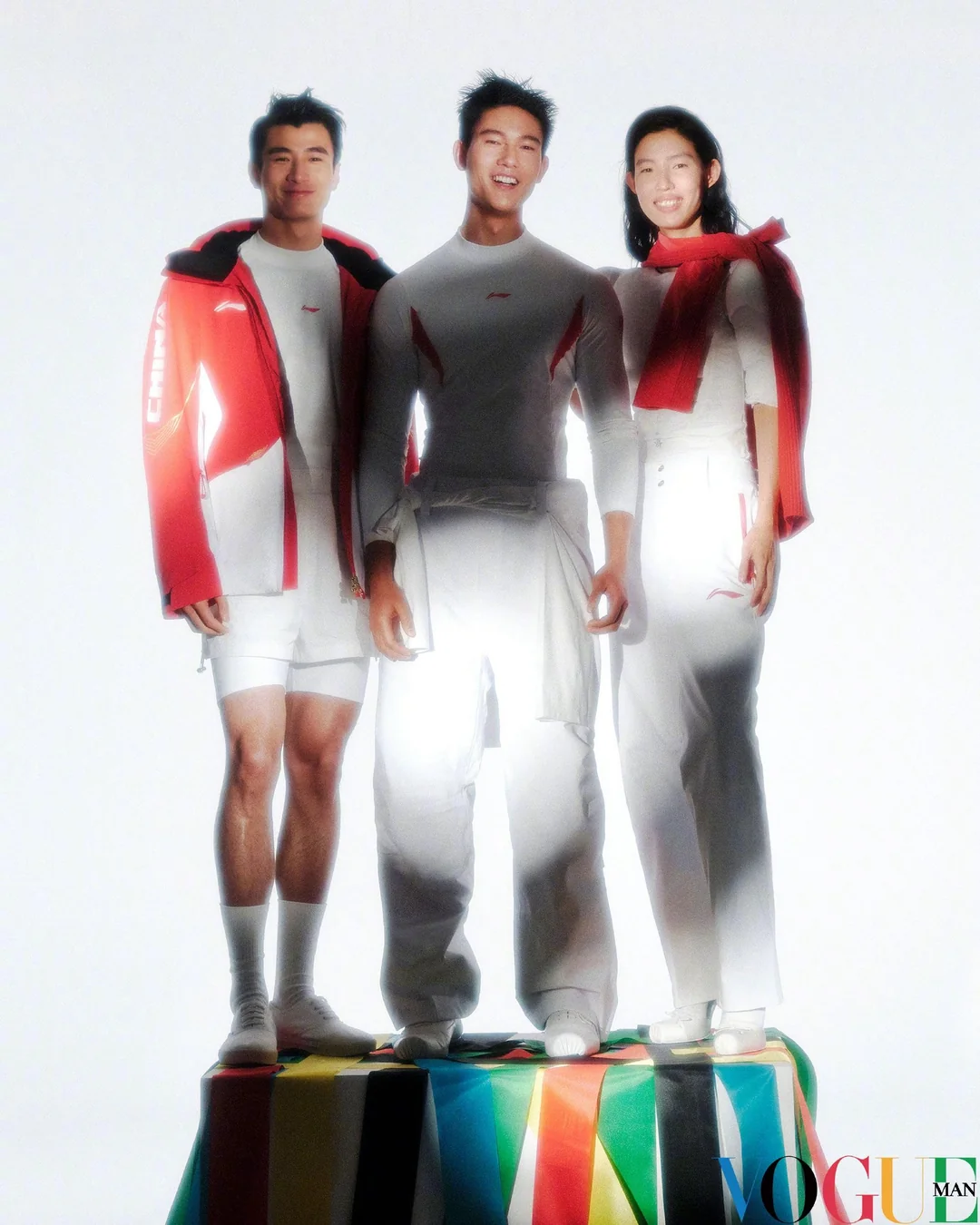 RADII highlights the recent Vogue China Man fashion editorial for the new China team's uniforms for Winter Olympics 2026 in Milan photographed by Win Tam.