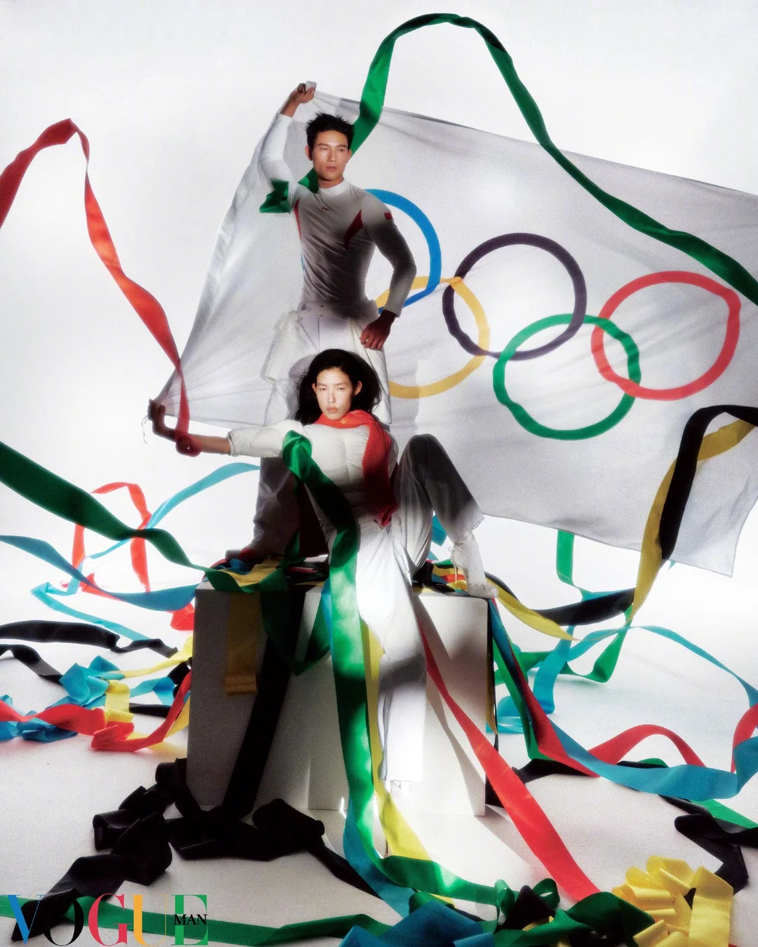 RADII highlights the recent Vogue China Man fashion editorial for the new China team's uniforms for Winter Olympics 2026 in Milan photographed by Win Tam.