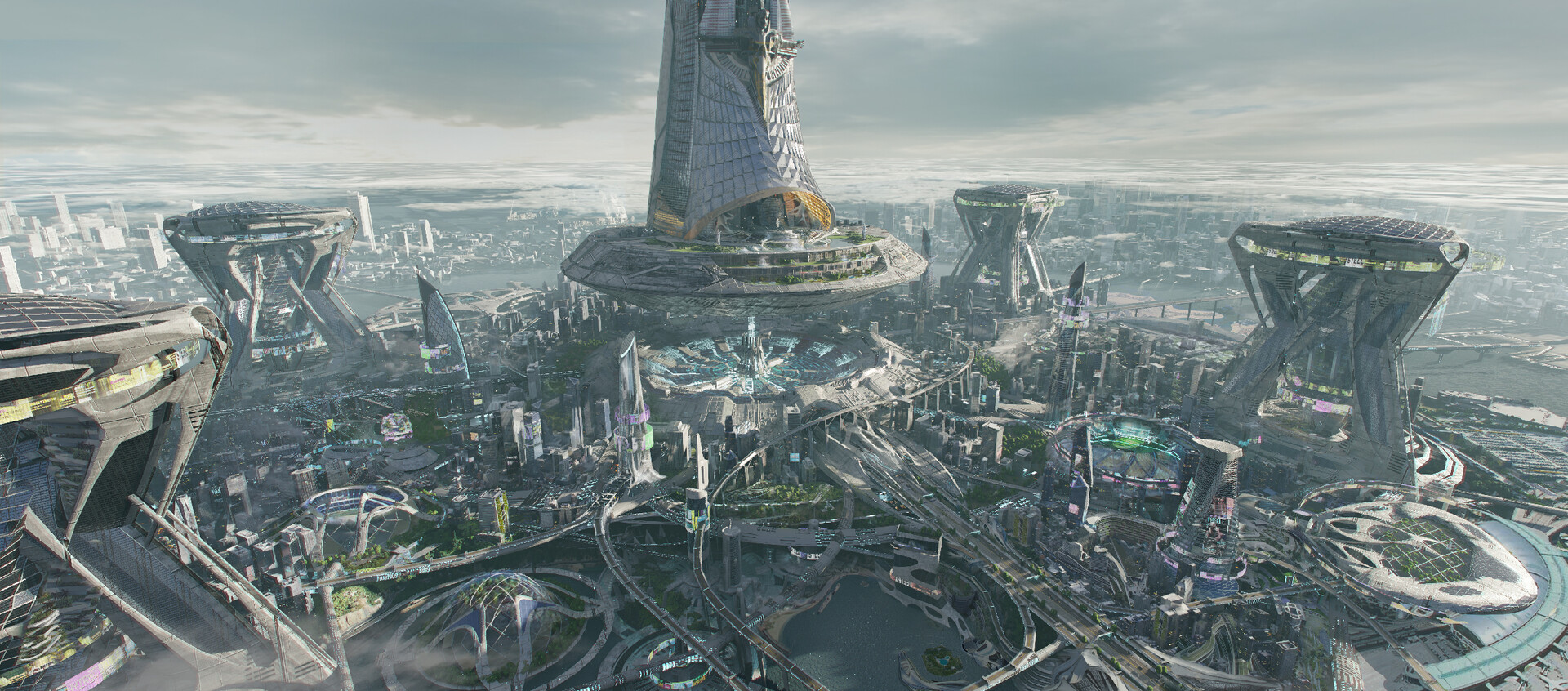 Digital sci-fi artist Rui Huang builds the world of the future in Blender. Solo exhibition “Rui Huang: The Scale of Civilization" has opened at X Museum in Beijing