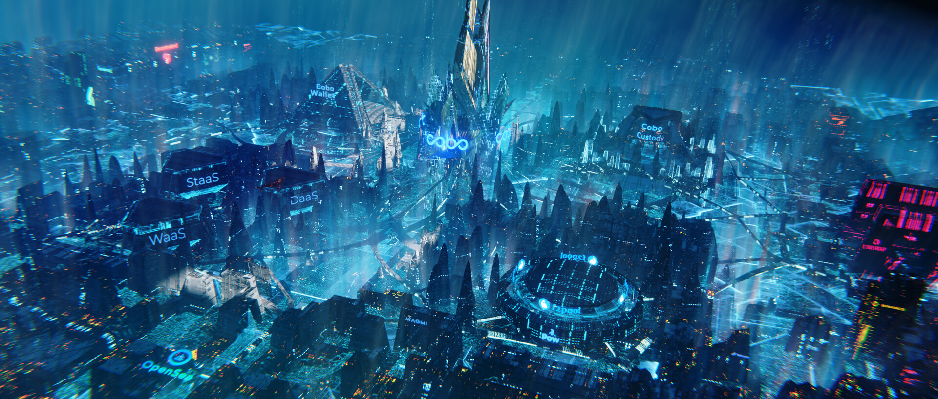 Digital sci-fi artist Rui Huang builds the world of the future in Blender. Solo exhibition “Rui Huang: The Scale of Civilization" has opened at X Museum in Beijing